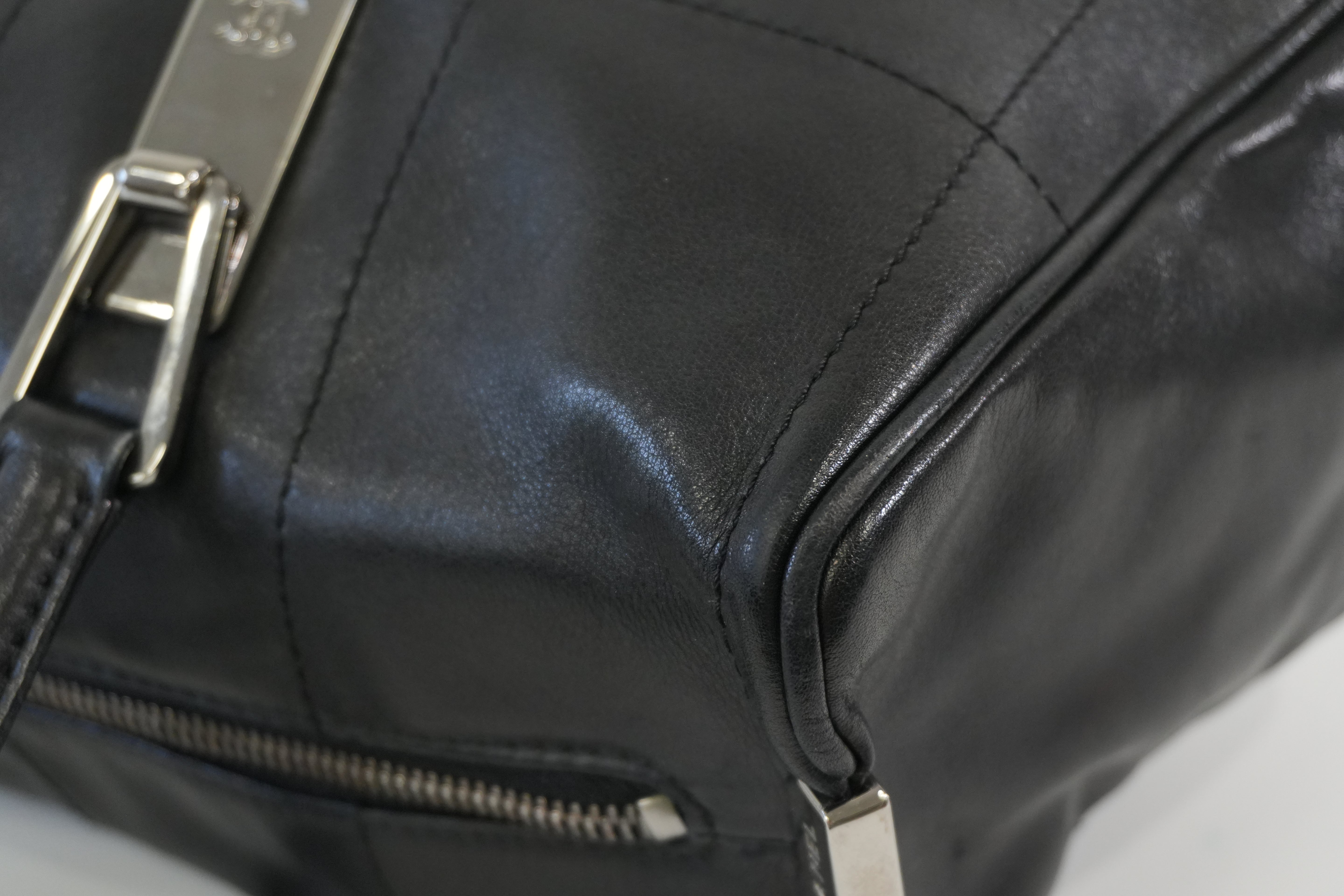 Pre-owned Chanel Chocolate Bar Handbag Black