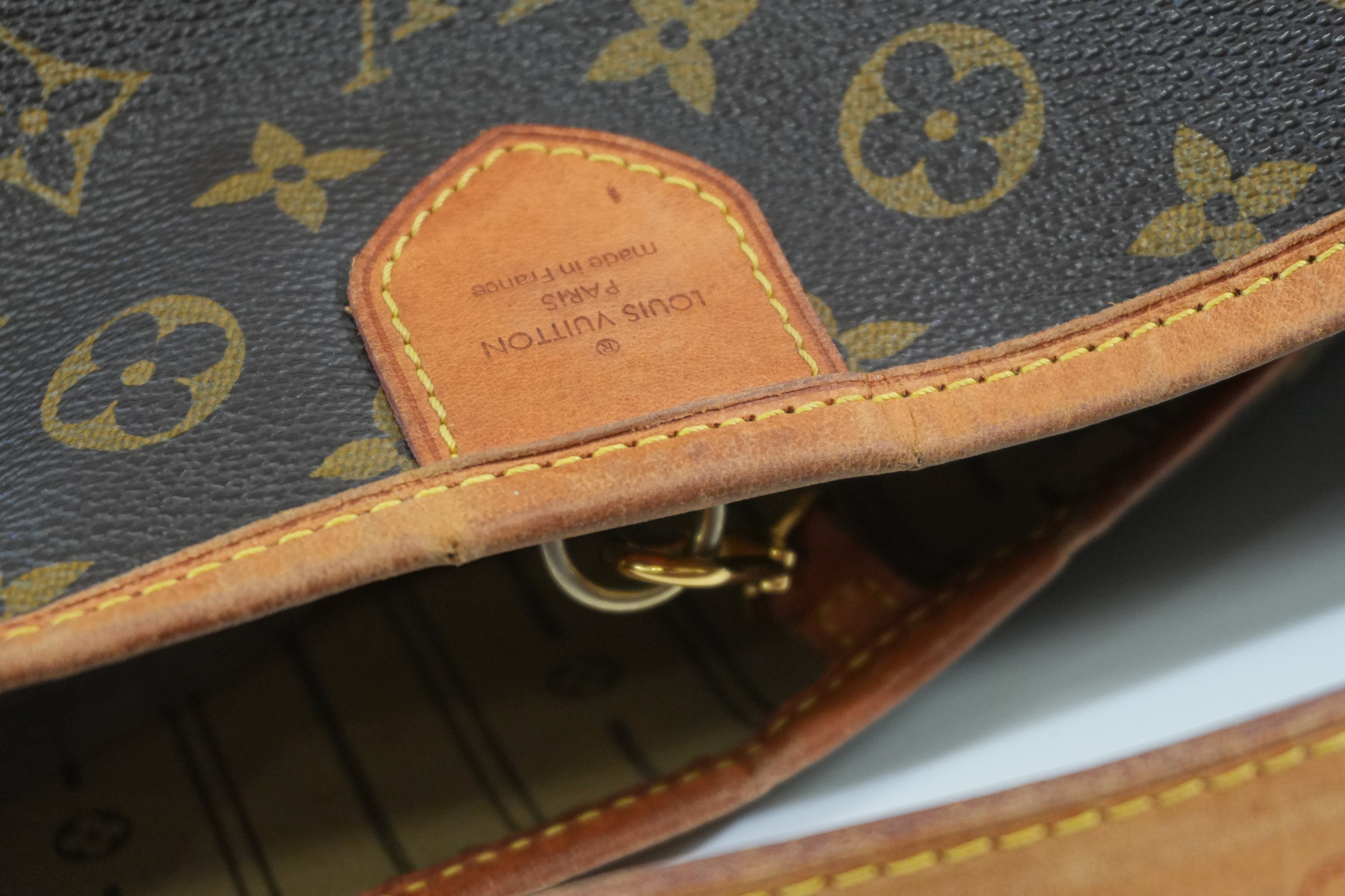 Pre-owned Louis Vuitton Monogram Delightful MM Tote Bag