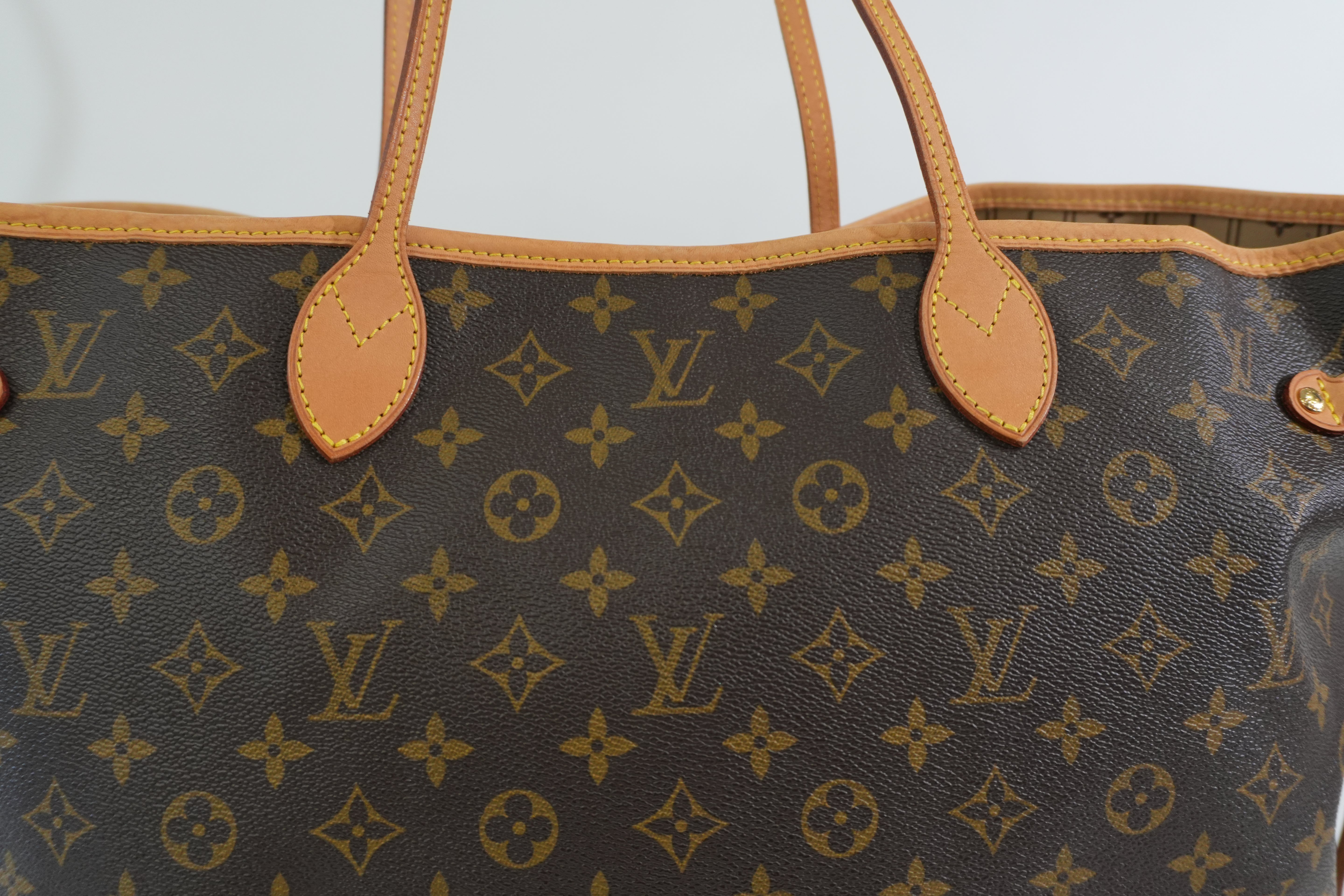 Pre-owned Louis Vuitton Monogram Neverfull GM Tote Bag