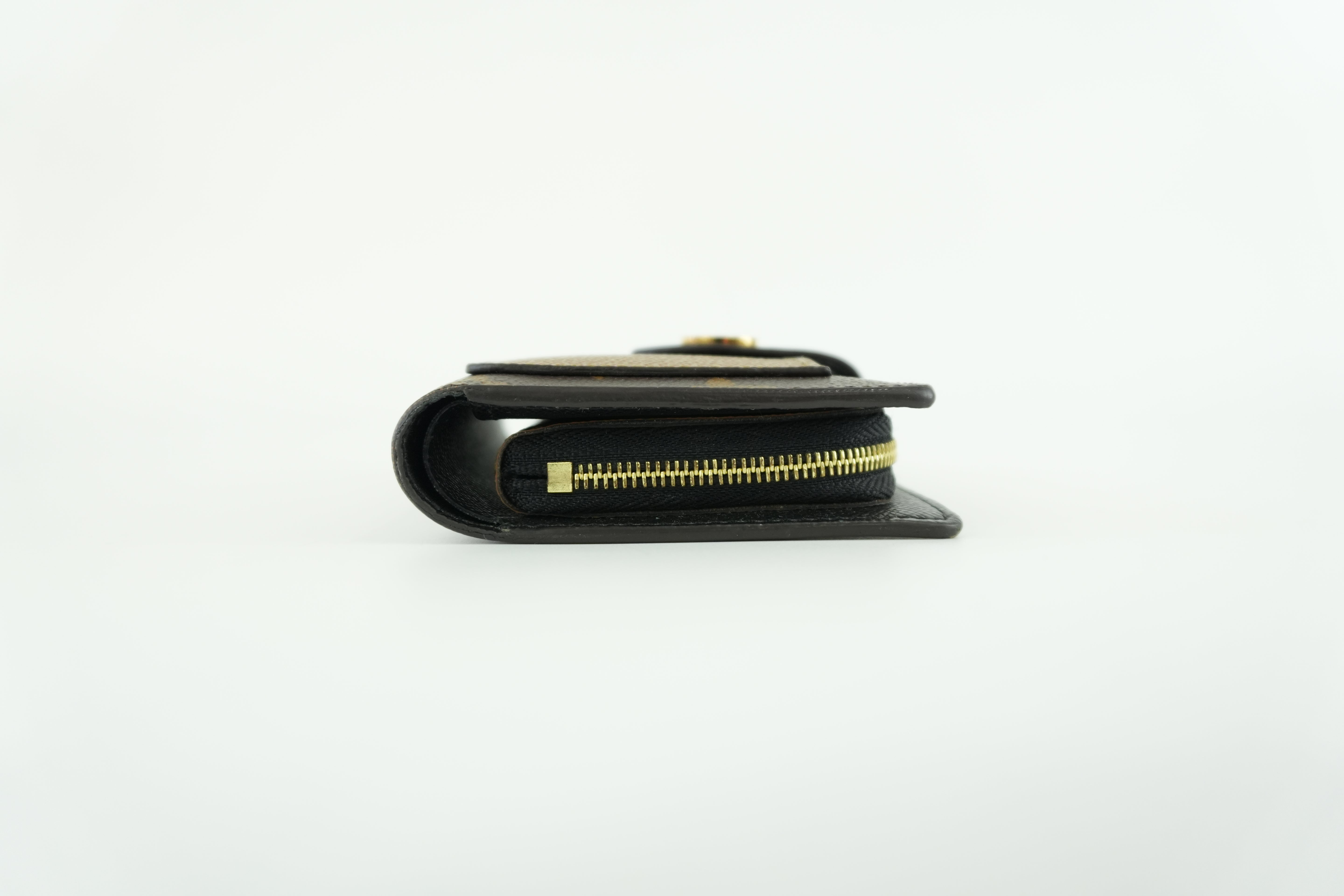 Pre-owned Louis Vuitton Monogram Reverse Juliet Wallet