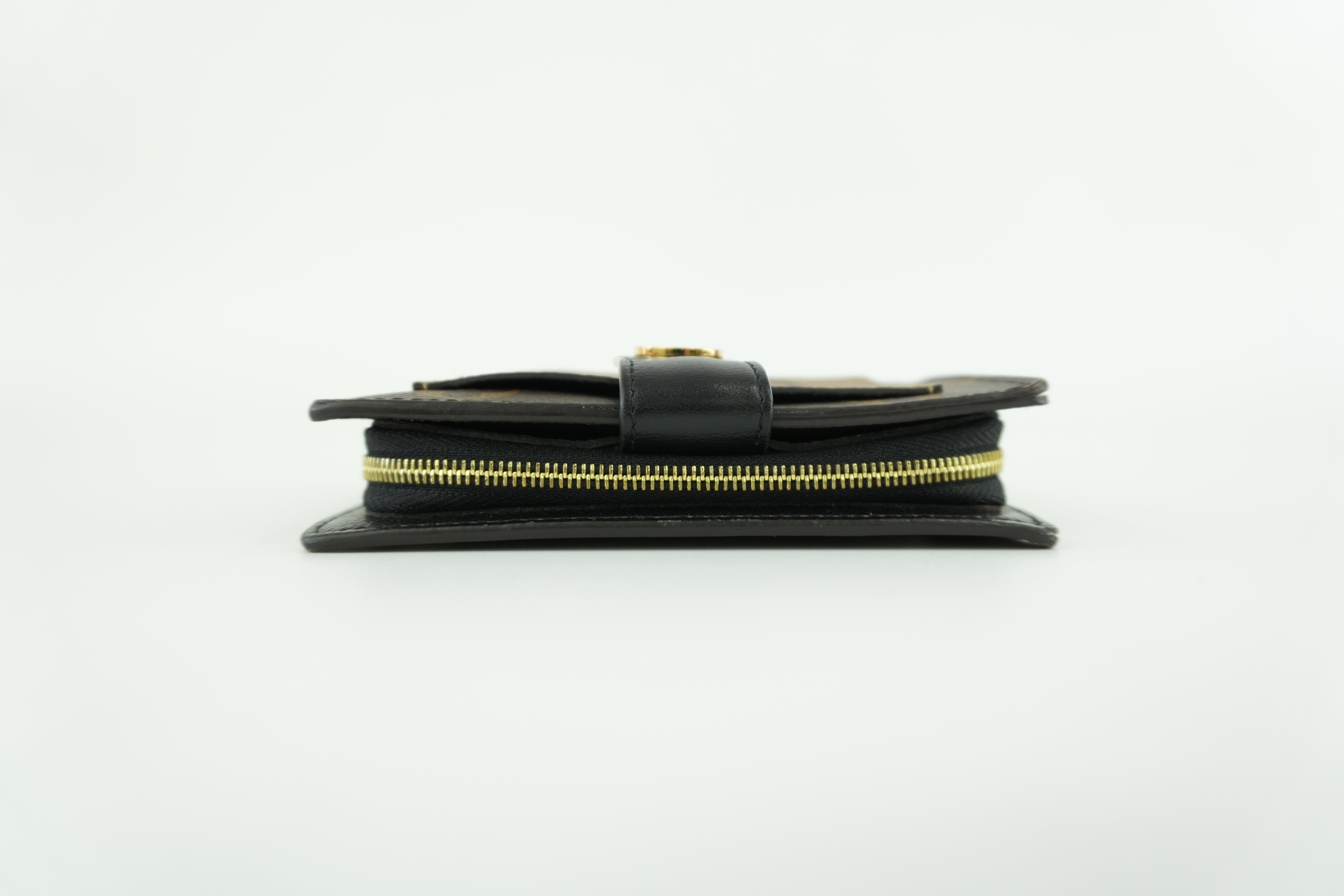 Pre-owned Louis Vuitton Monogram Reverse Juliet Wallet