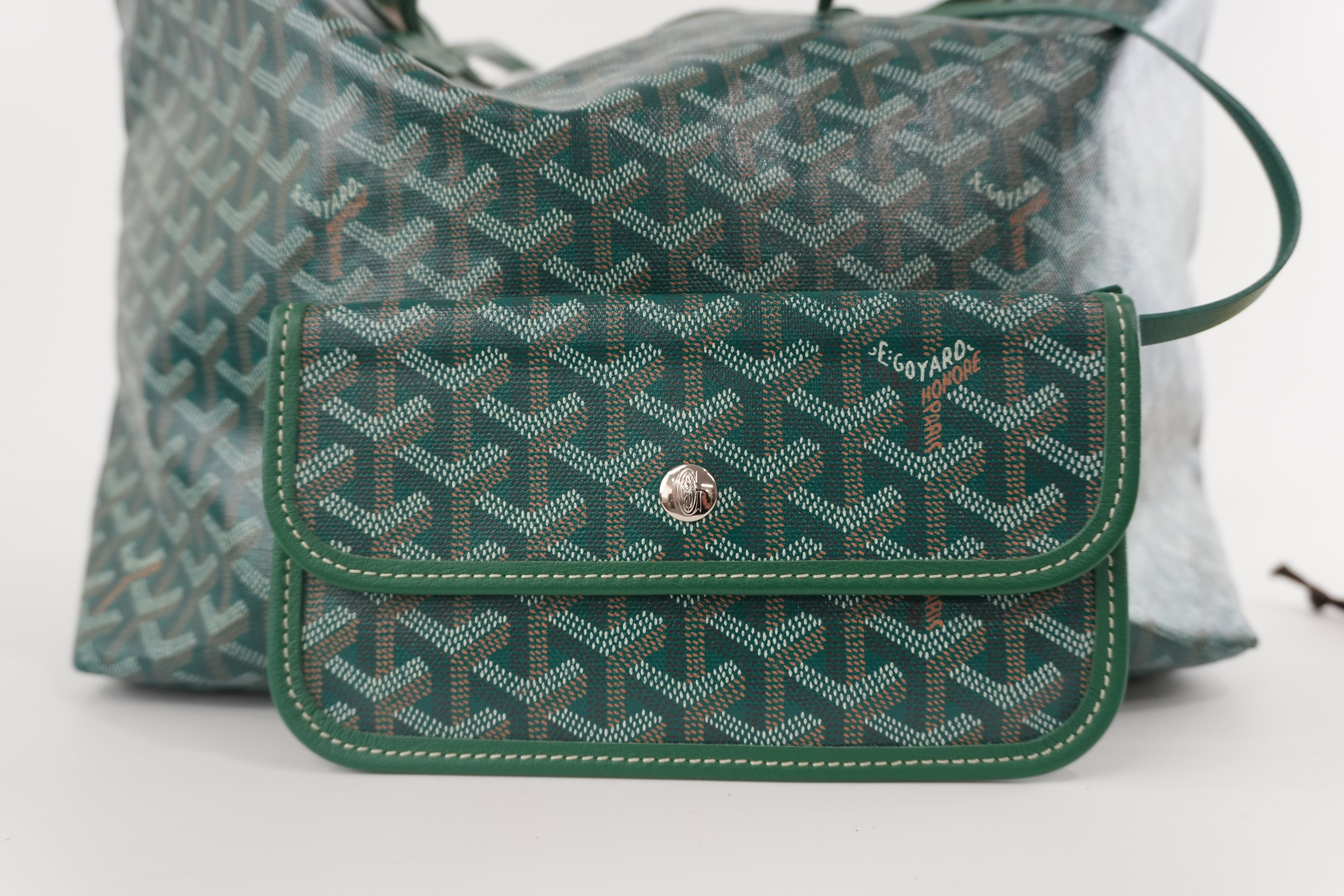 Goyard Saint Louis PM Green Used