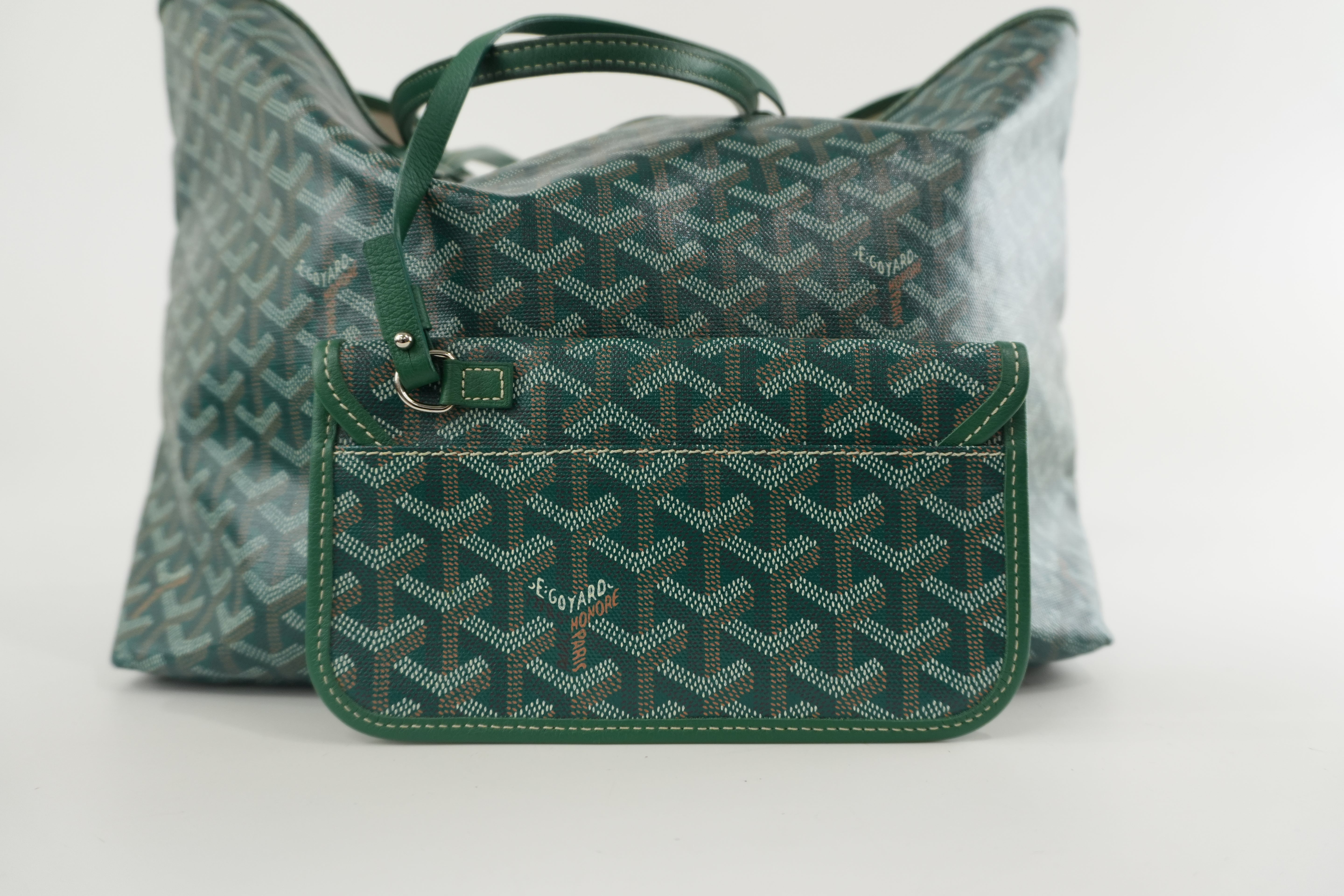 Goyard Saint Louis PM Green Used