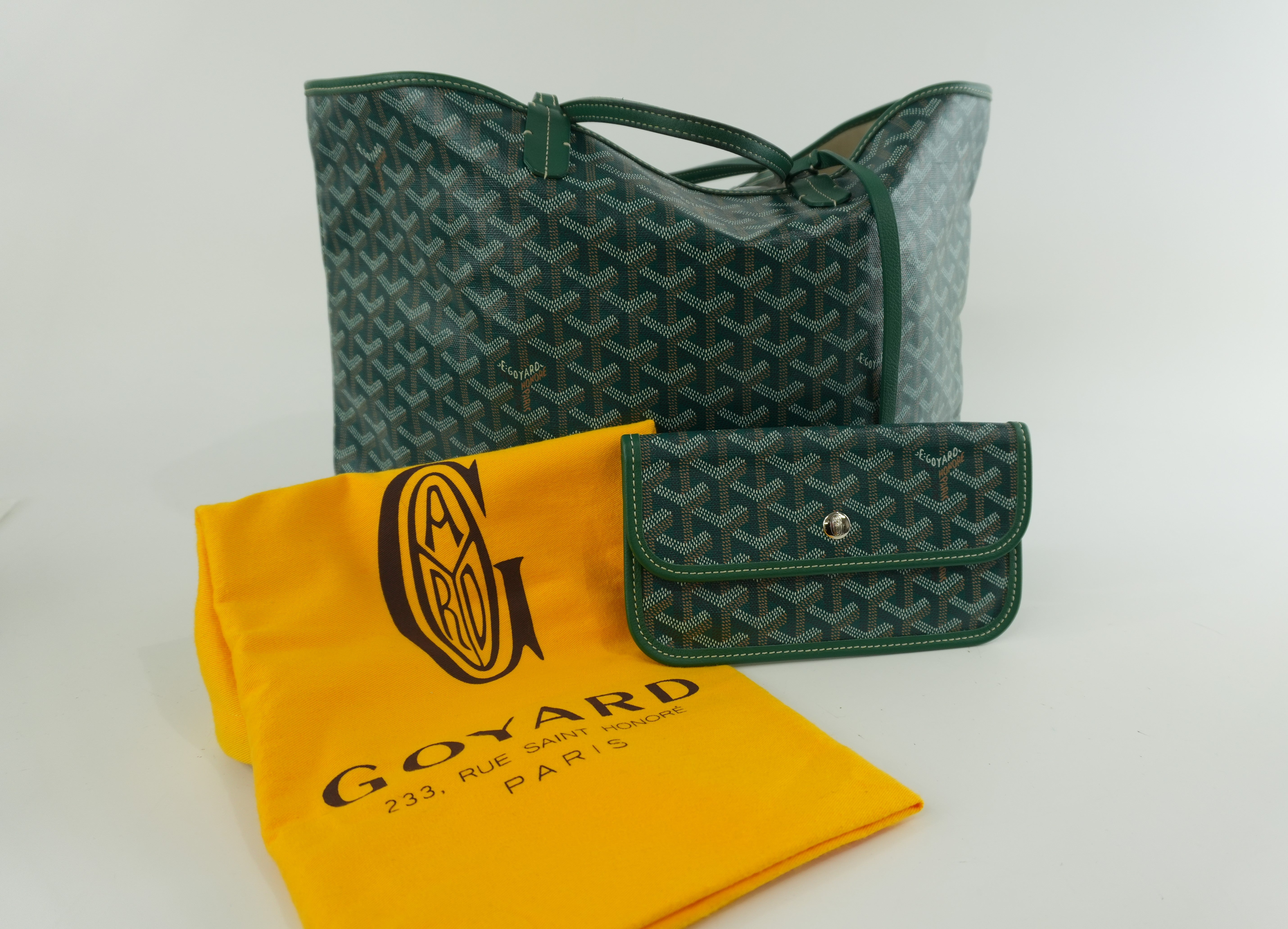Goyard Saint Louis PM Green Used