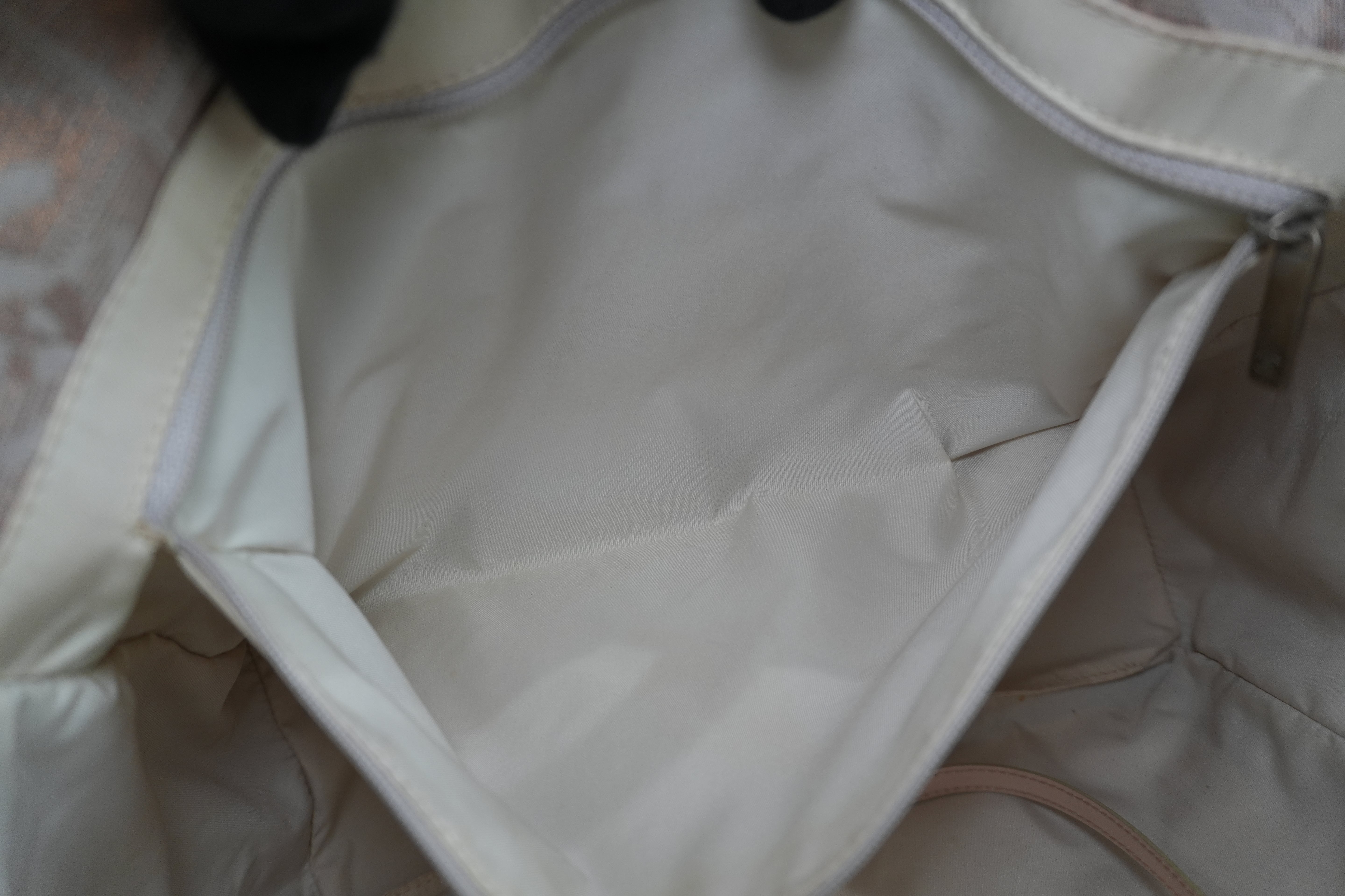 Chanel New Travel Line Tote MM Pink Nylon Used