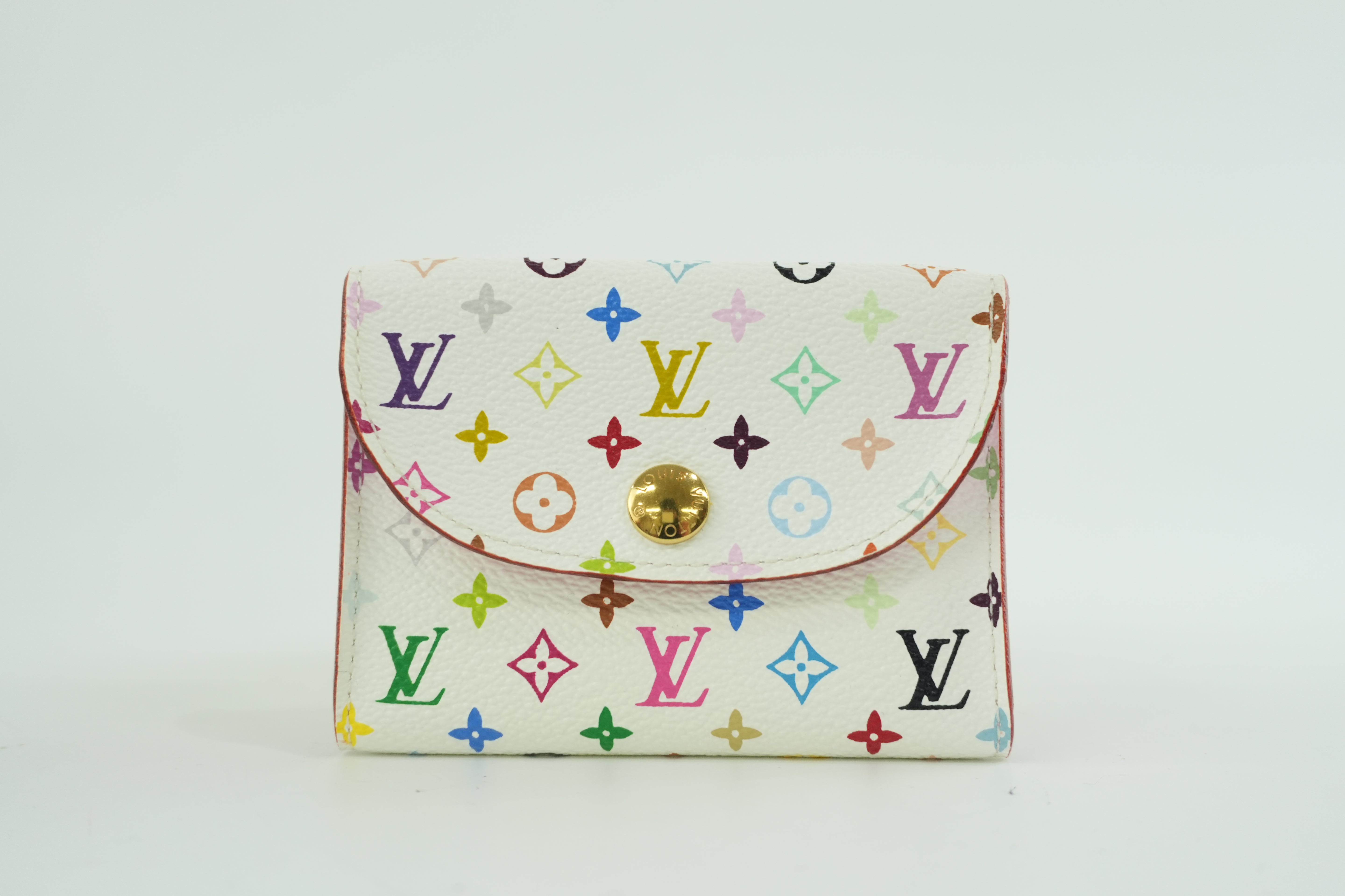 Louis Vuitton Multicolor Coin Case Used
