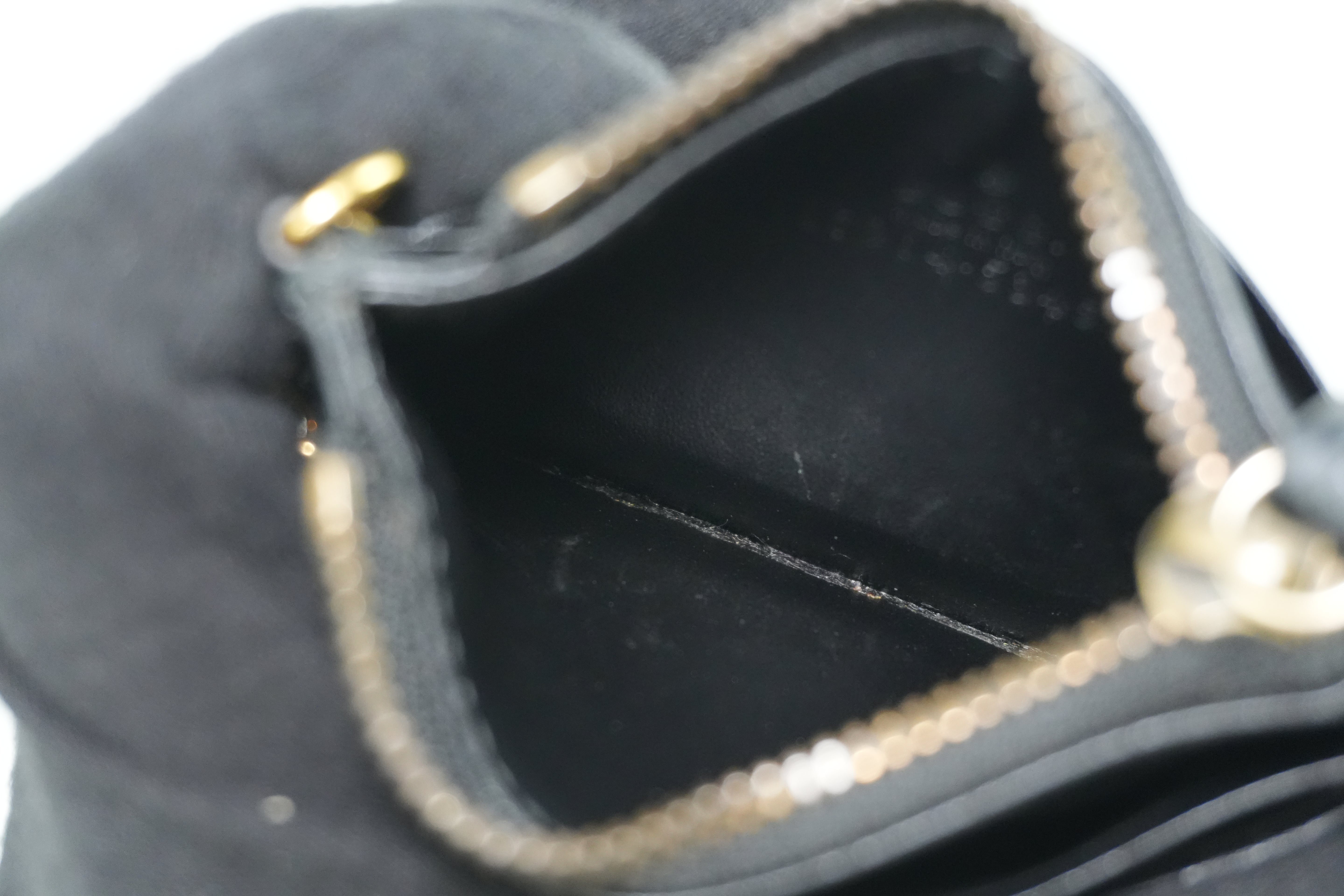 Gucci Leather Marmont Coin Case Black Used