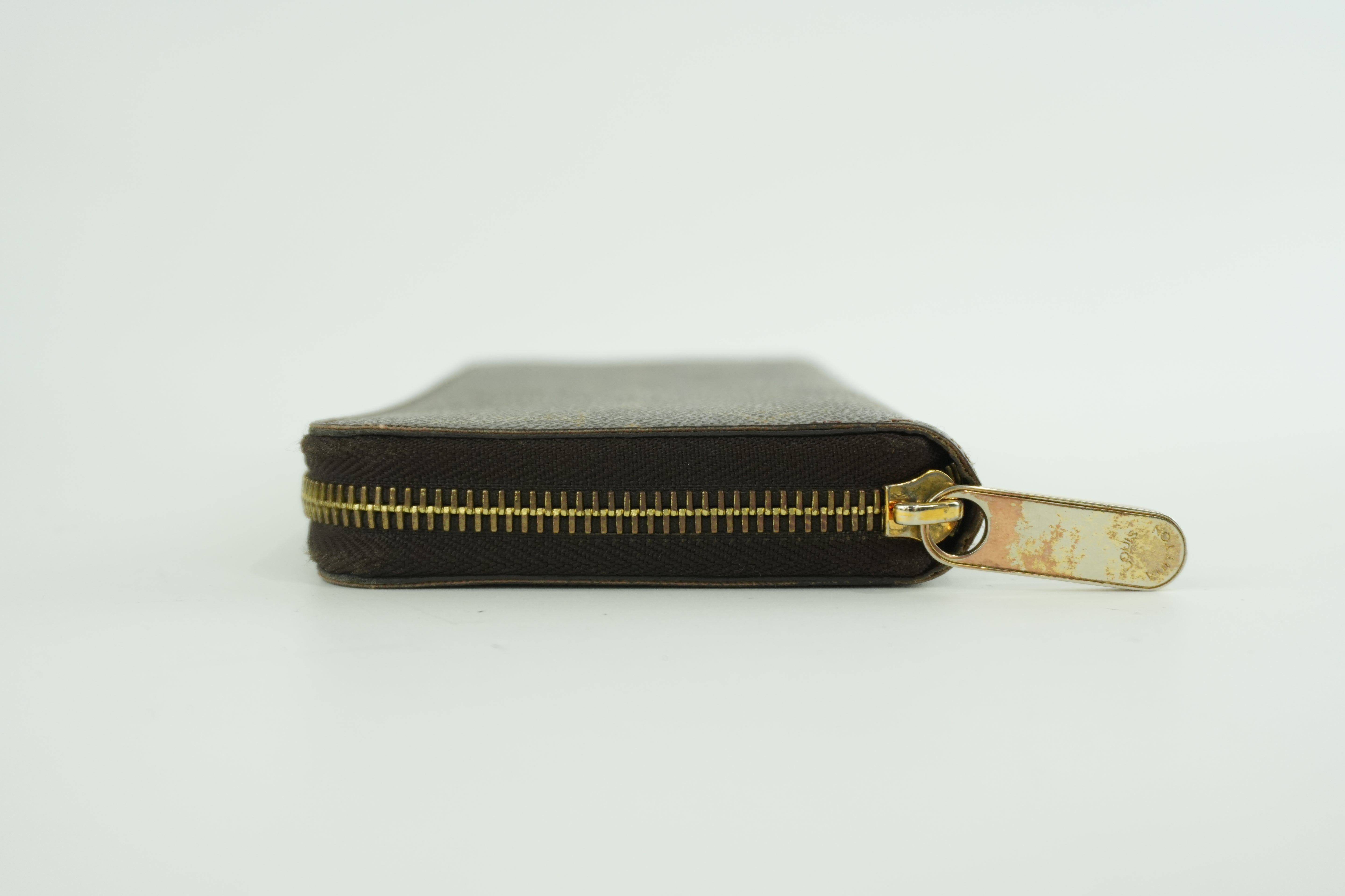 Louis Vuitton Monogram Zippy Wallet Used