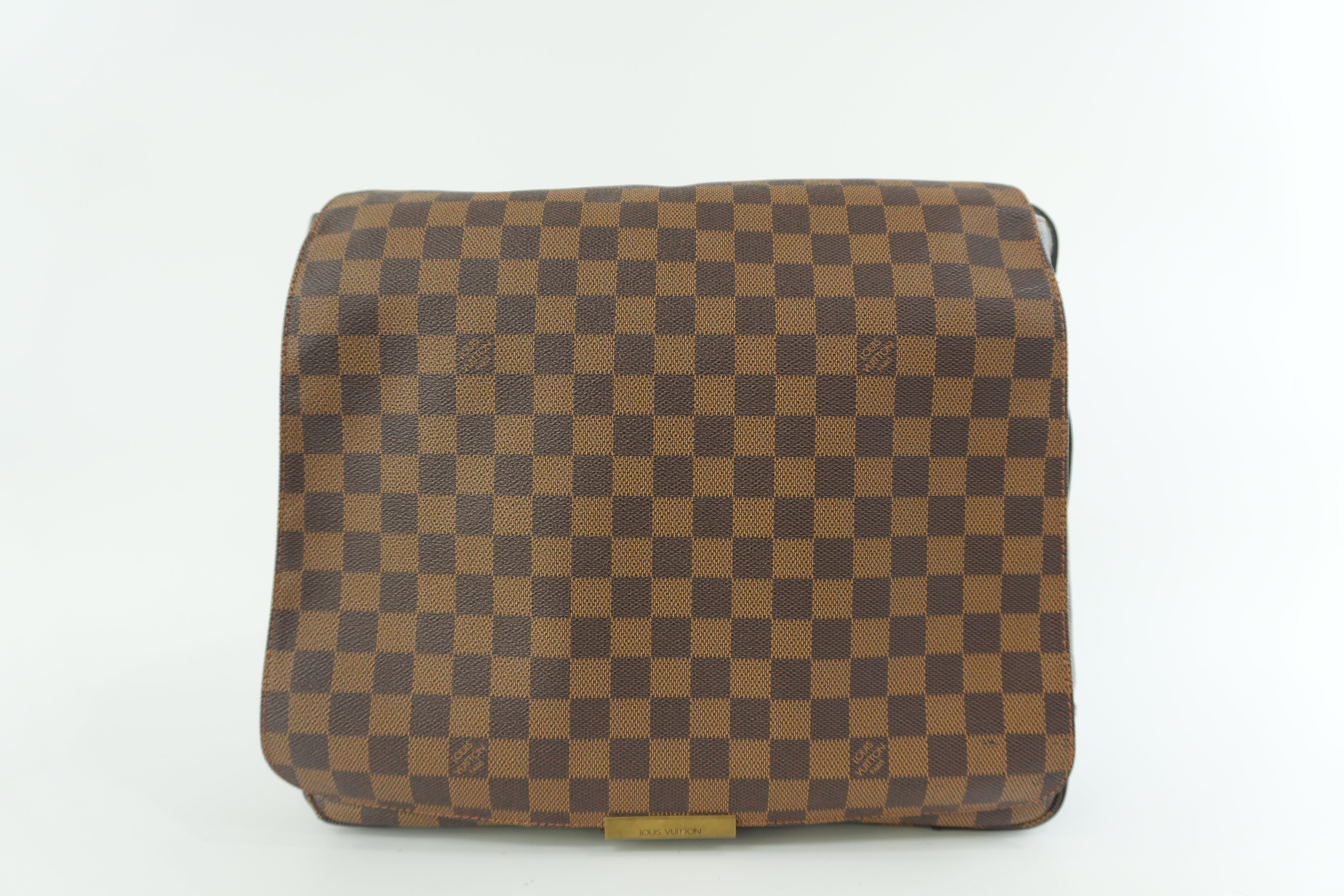 Louis Vuitton Damier Ebene Bastille Messenger Shoulder Bag Used