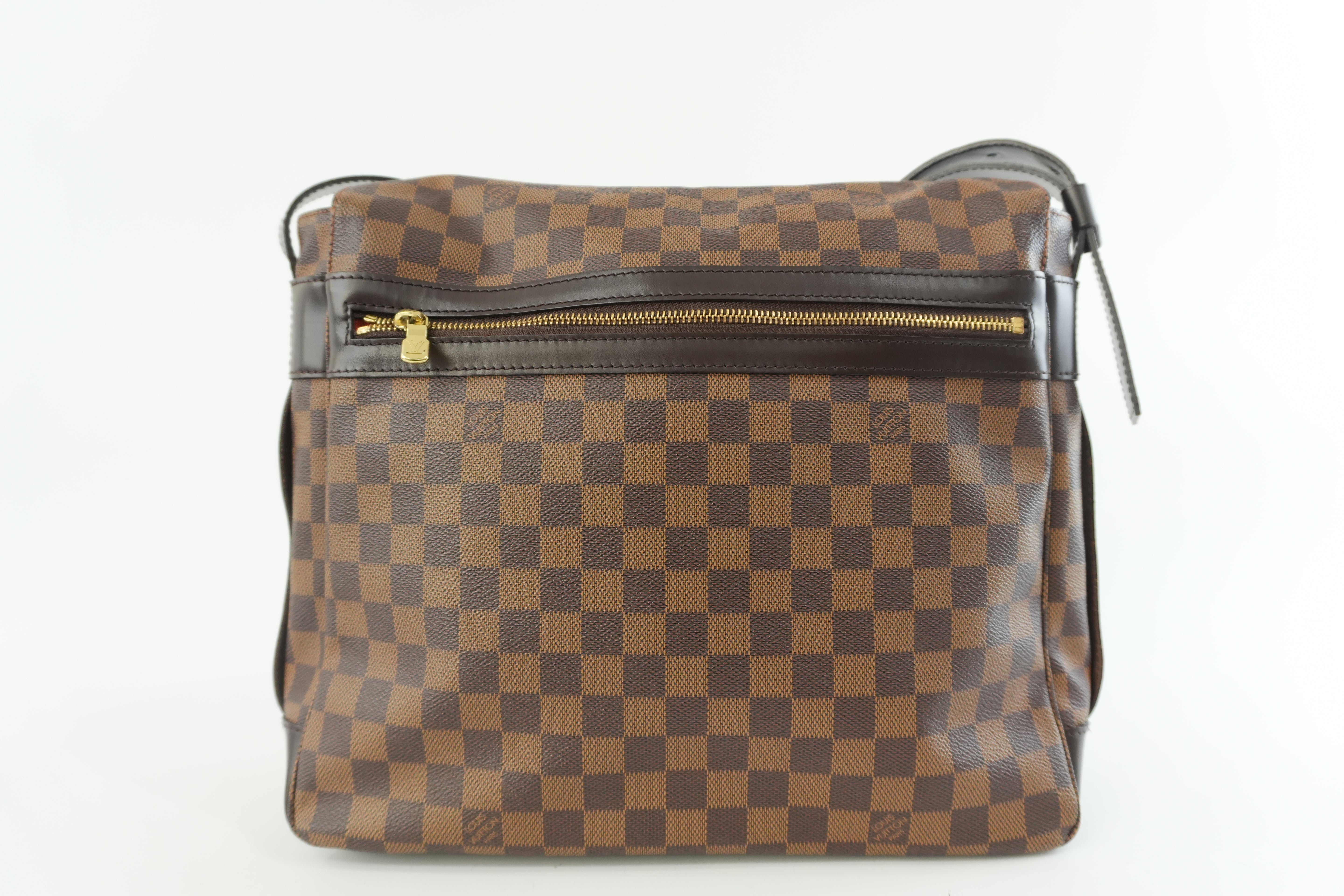 Louis Vuitton Damier Ebene Bastille Messenger Shoulder Bag Used