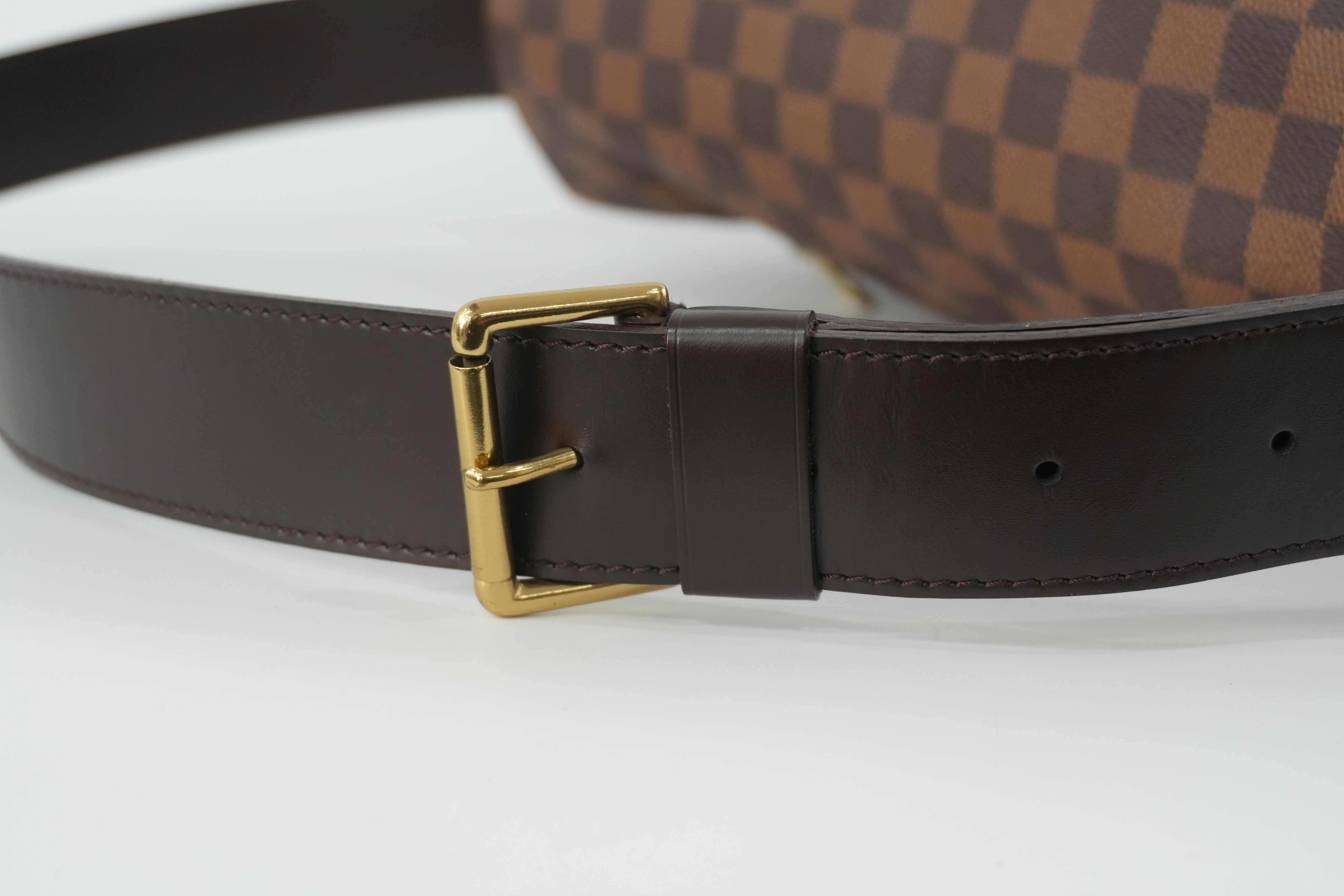 Louis Vuitton Damier Ebene Bastille Messenger Shoulder Bag Used