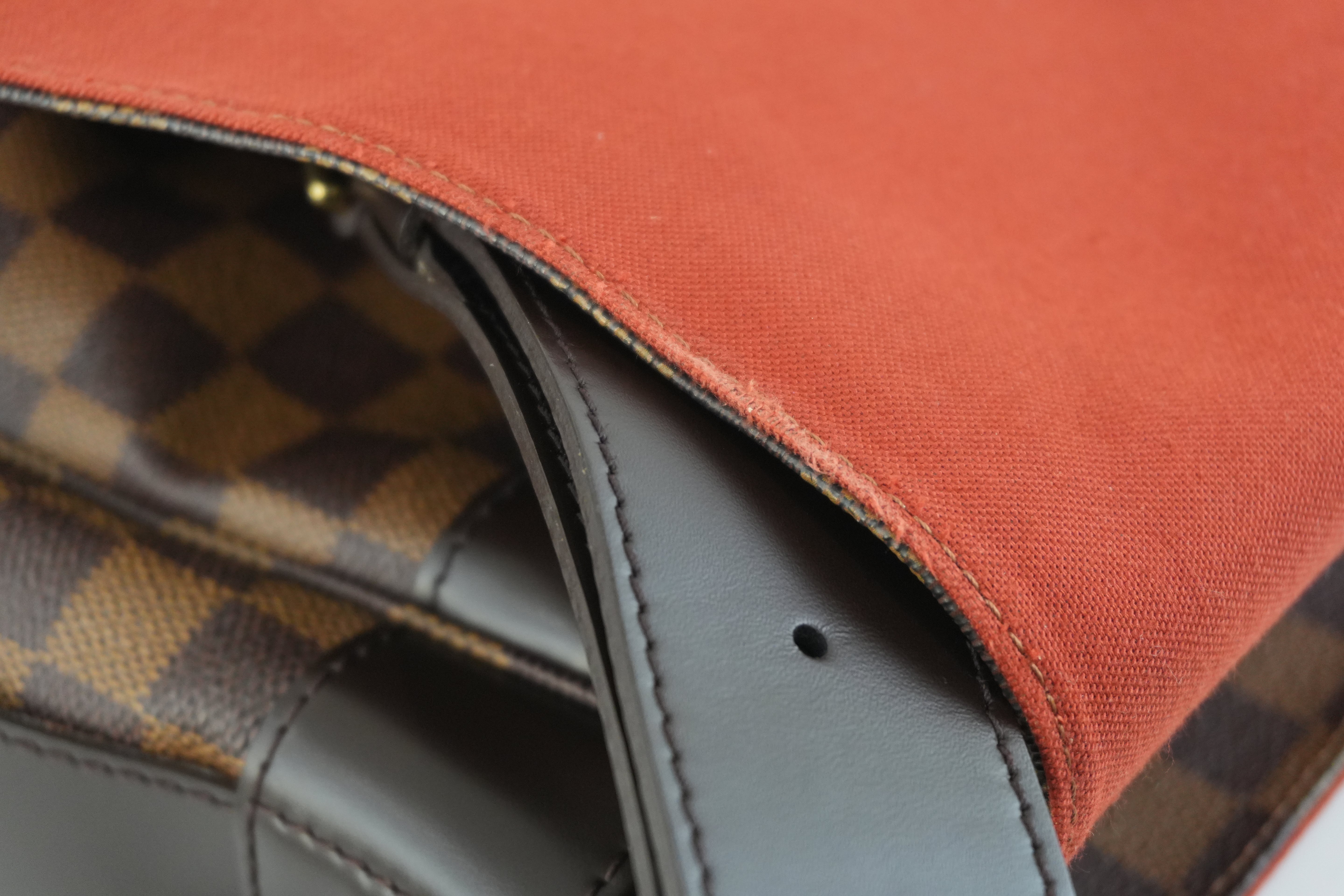 Louis Vuitton Damier Ebene Bastille Messenger Shoulder Bag Used