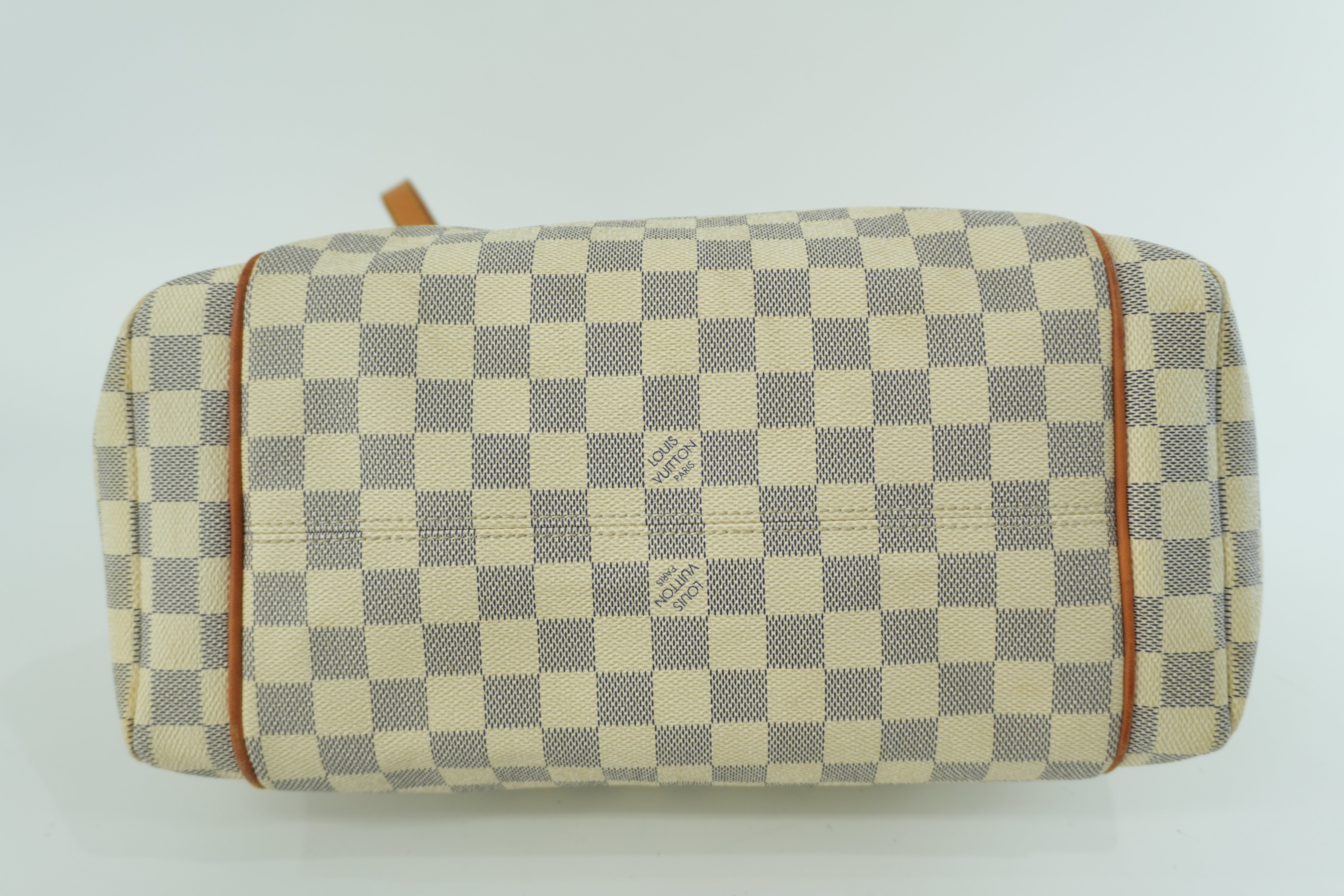 Louis Vuitton Damier Azur Totally MM Tote Bag Used