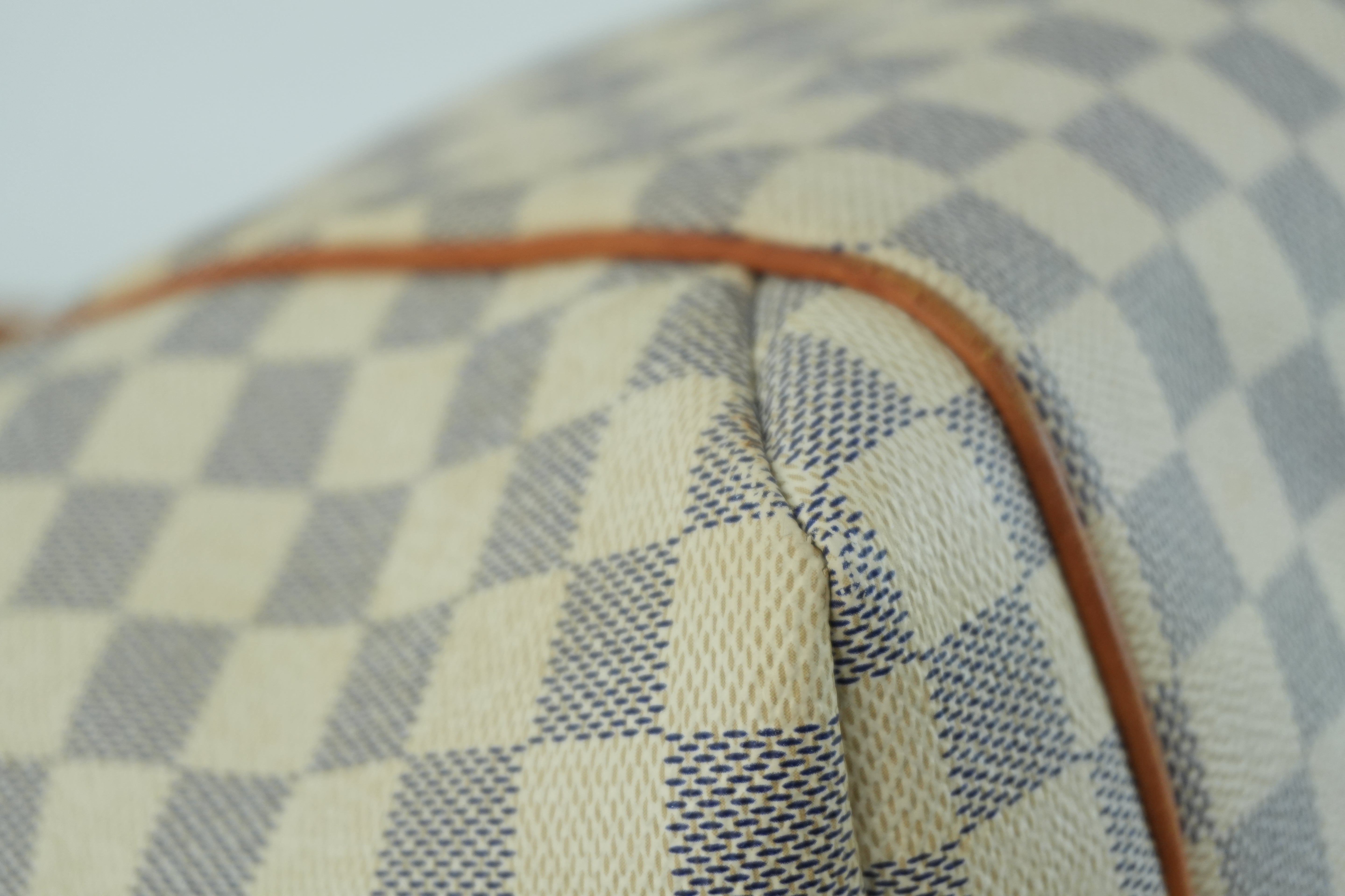 Louis Vuitton Damier Azur Totally MM Tote Bag Used