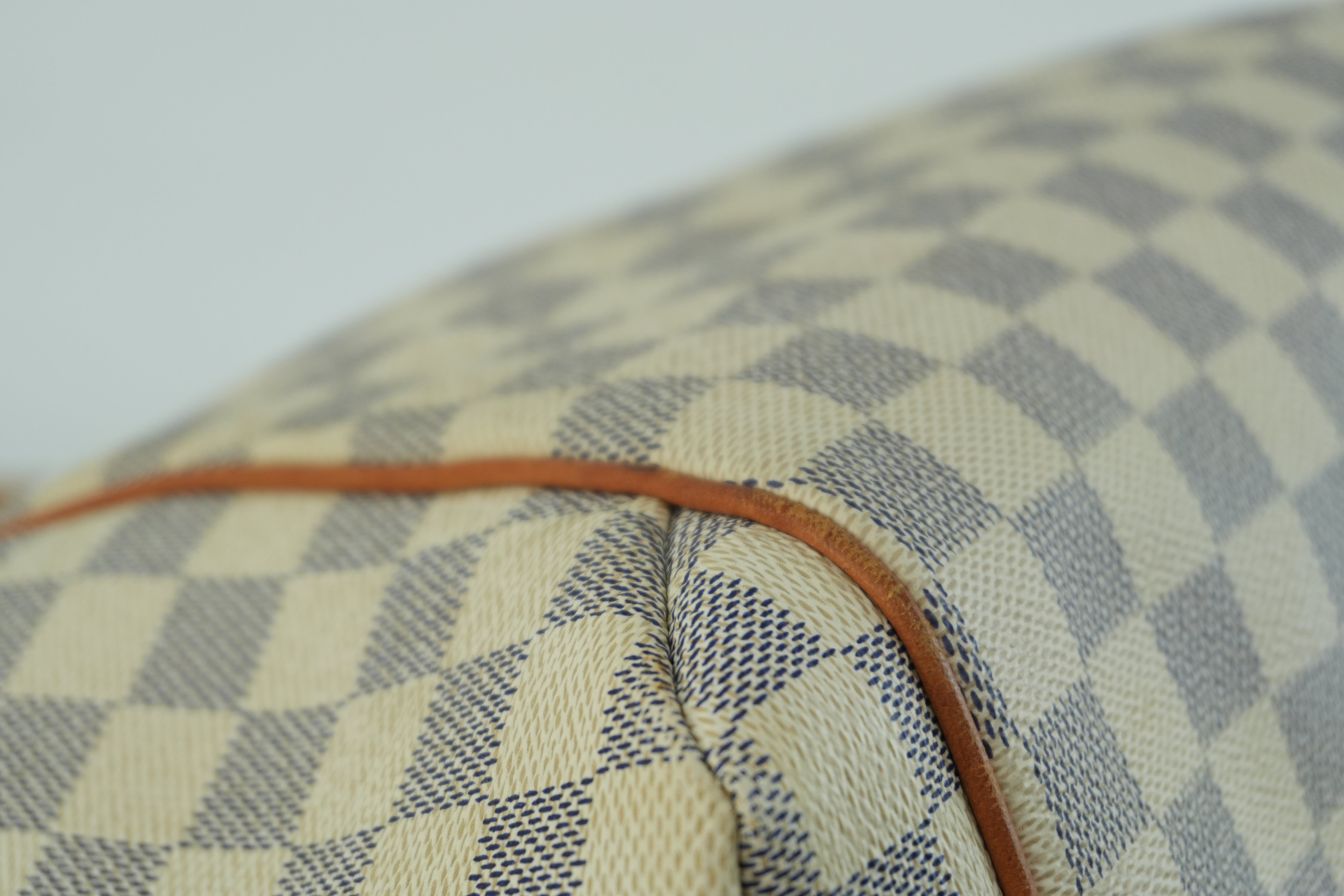 Louis Vuitton Damier Azur Totally MM Tote Bag Used