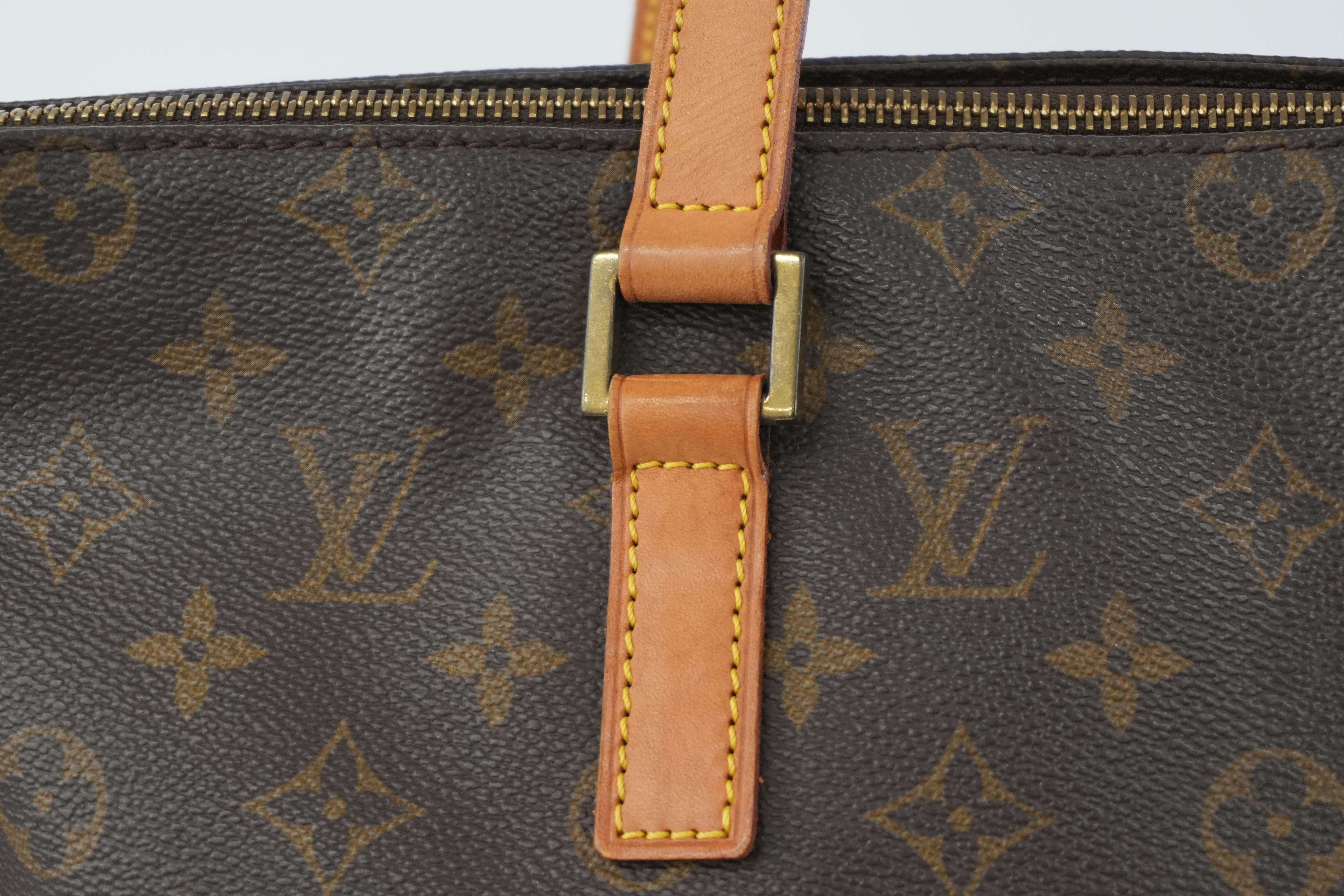 Louis Vuitton Monogram Cabas Mezzo Tote Bag Used