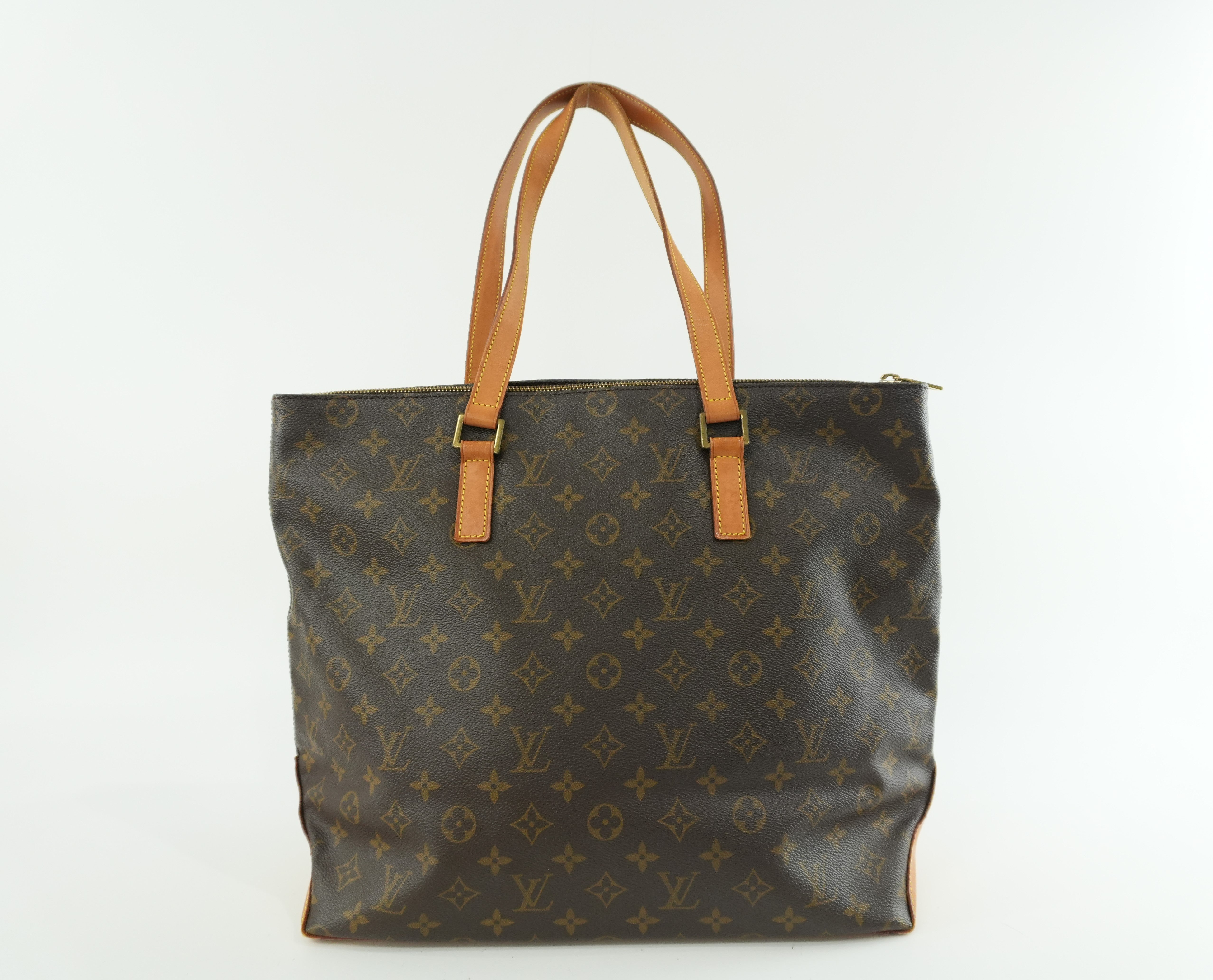 Louis Vuitton Monogram Cabas Mezzo Tote Bag Used