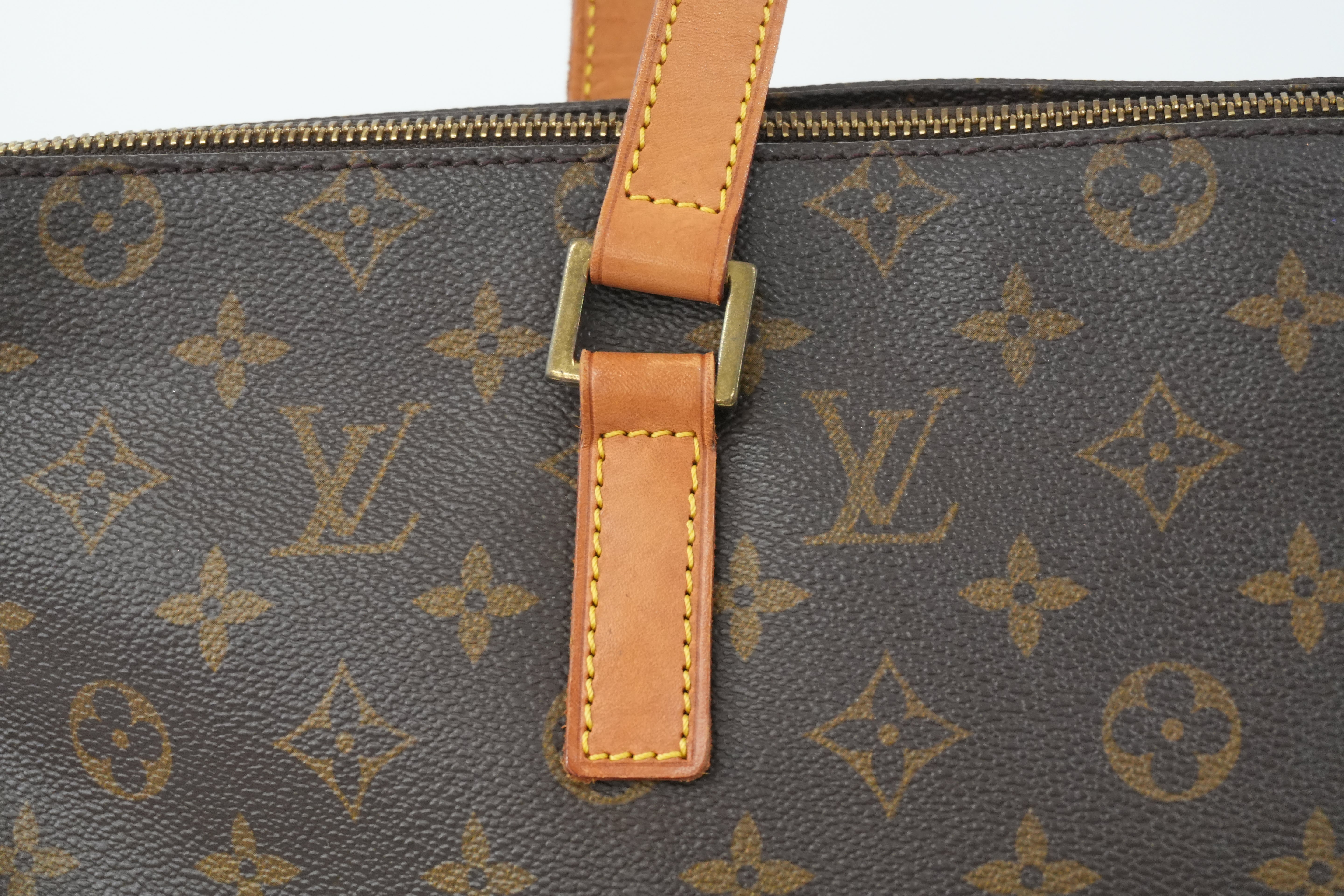 Louis Vuitton Monogram Cabas Mezzo Tote Bag Used
