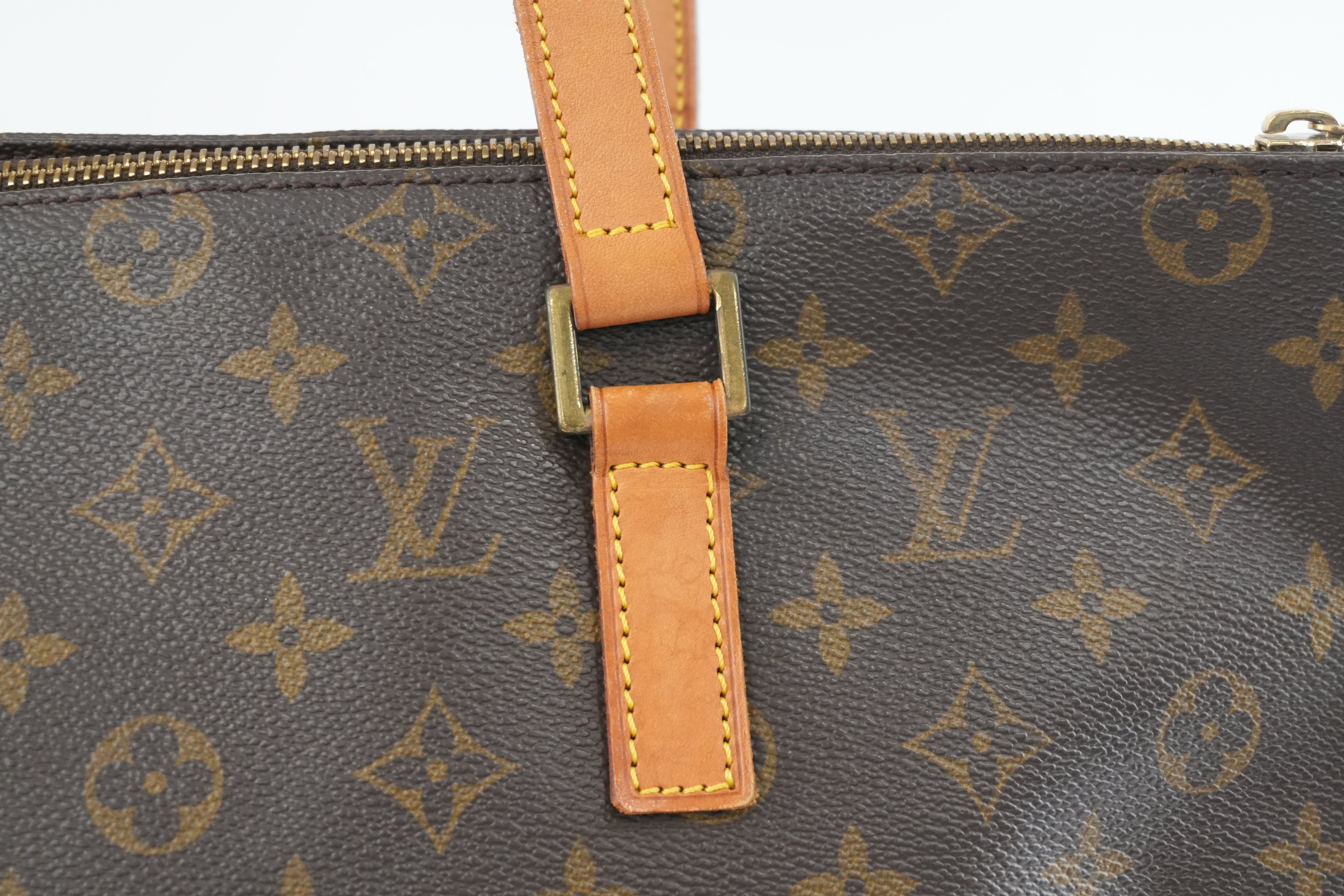 Louis Vuitton Monogram Cabas Mezzo Tote Bag Used