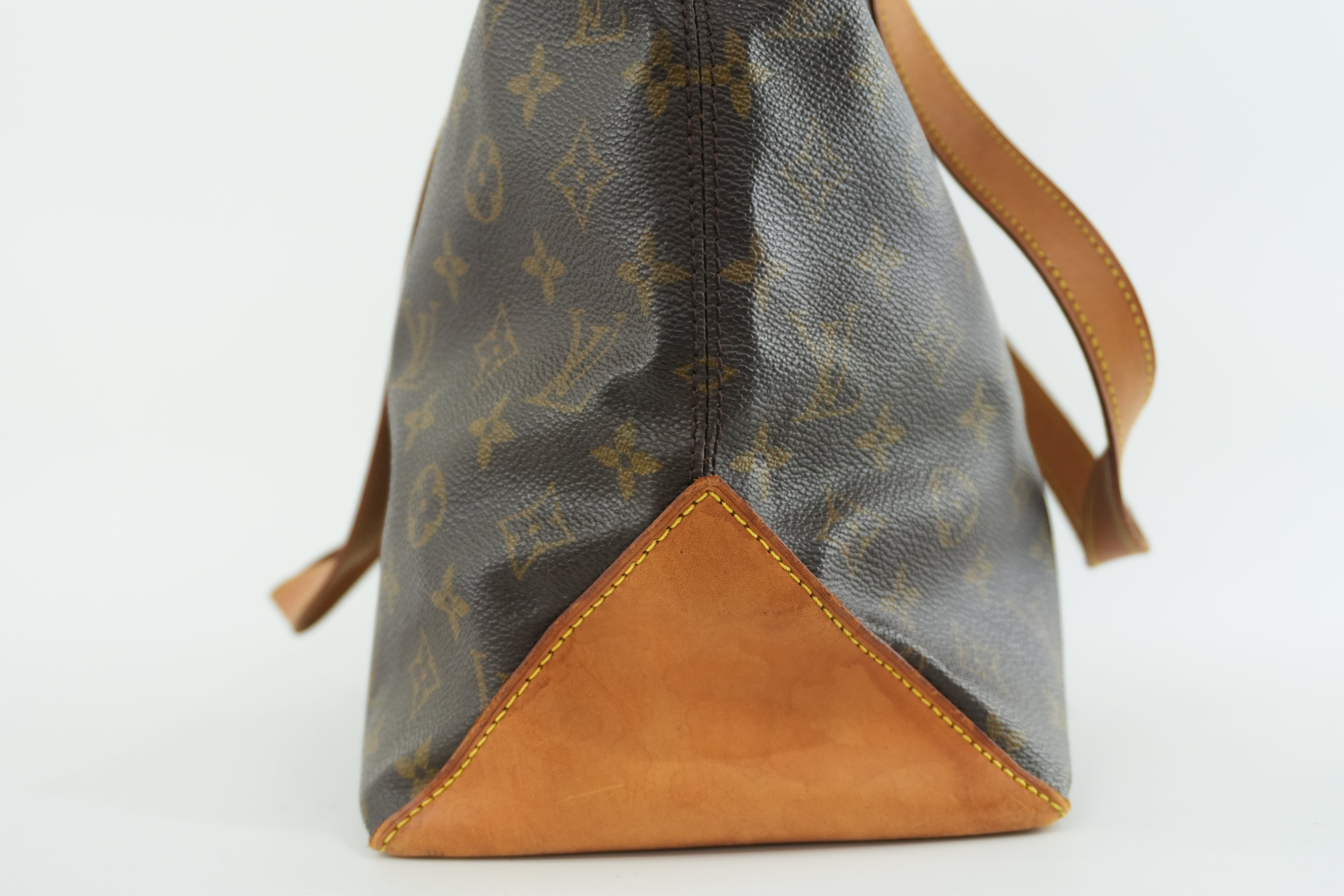Louis Vuitton Monogram Cabas Mezzo Tote Bag Used