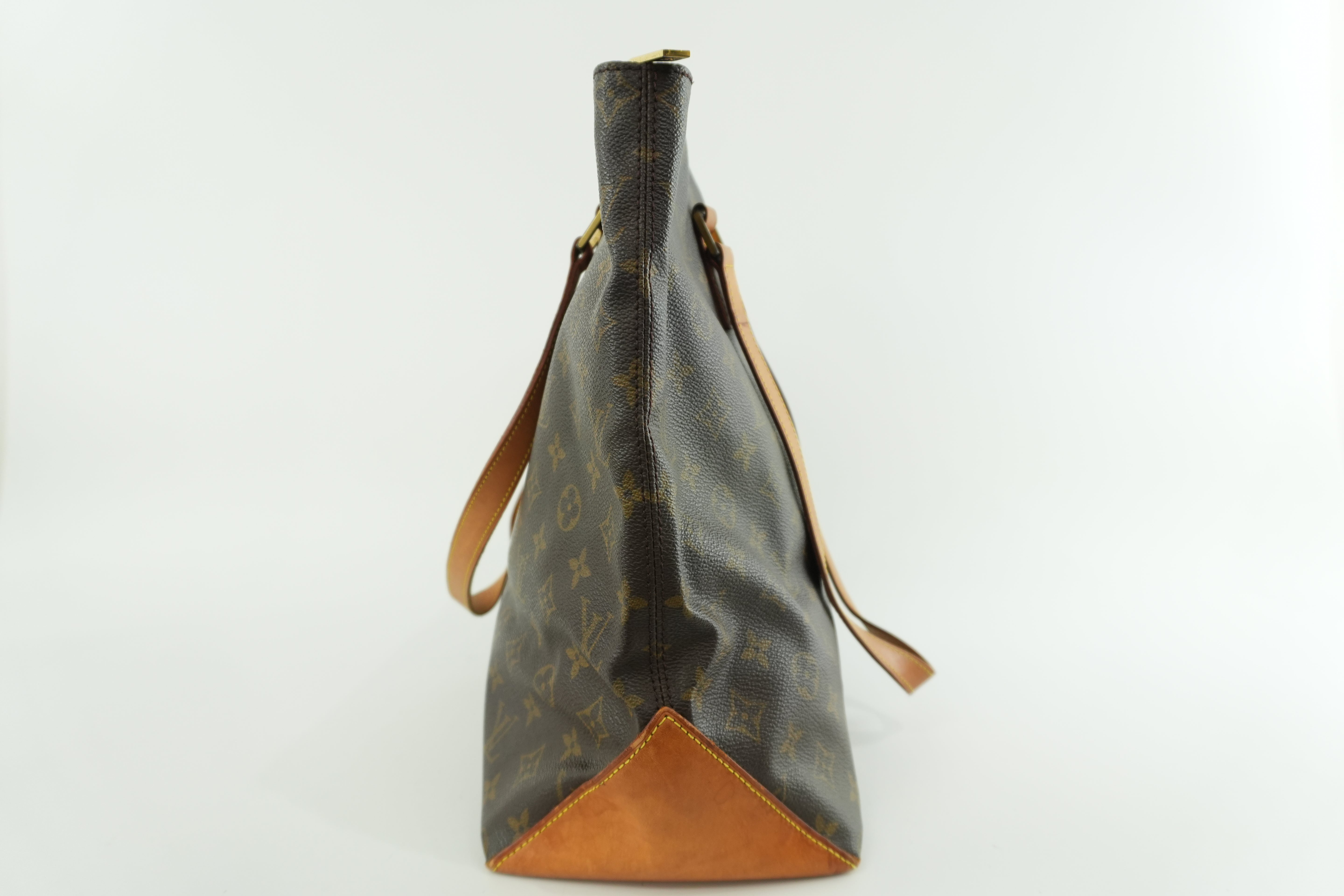 Louis Vuitton Monogram Cabas Mezzo Tote Bag Used