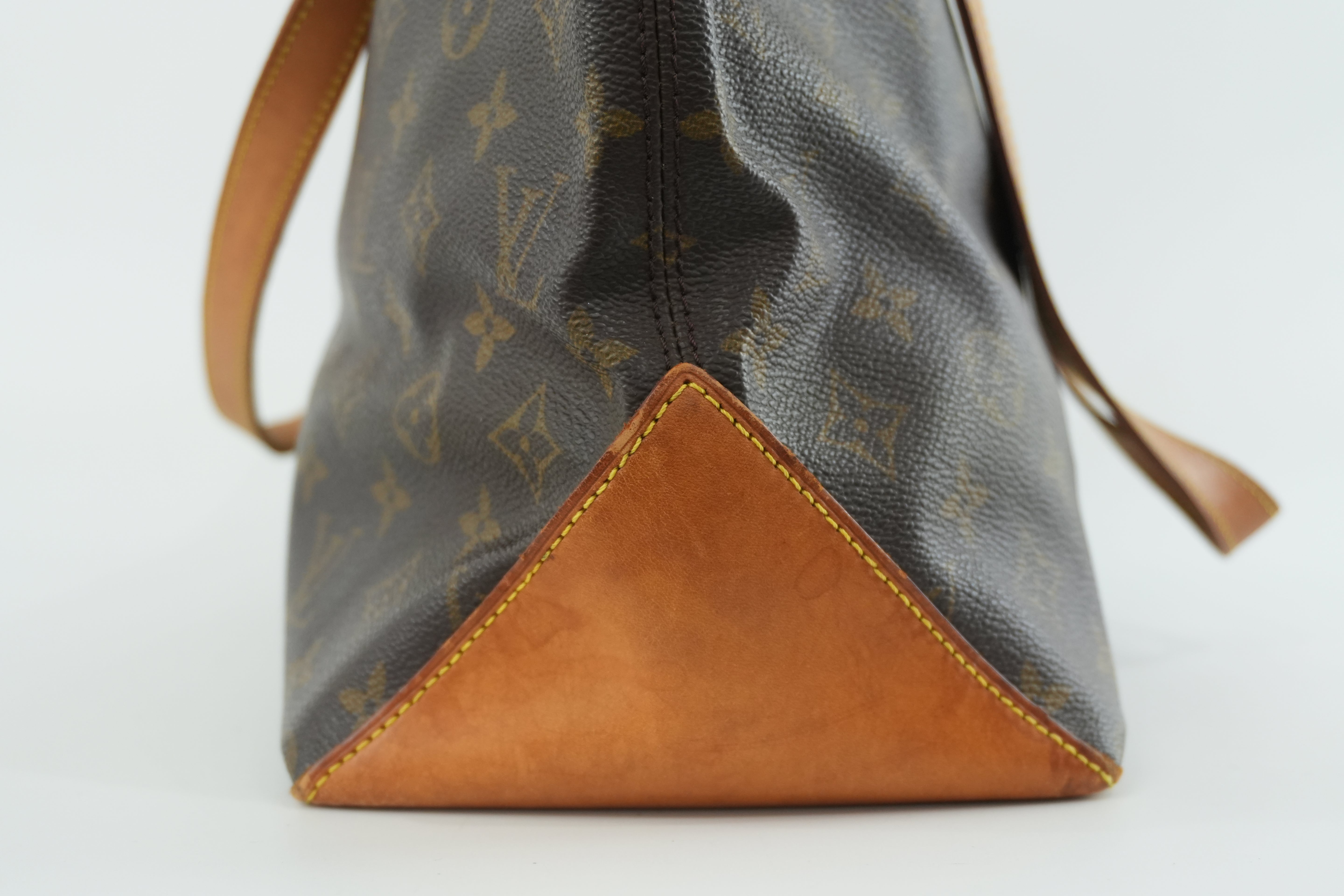 Louis Vuitton Monogram Cabas Mezzo Tote Bag Used