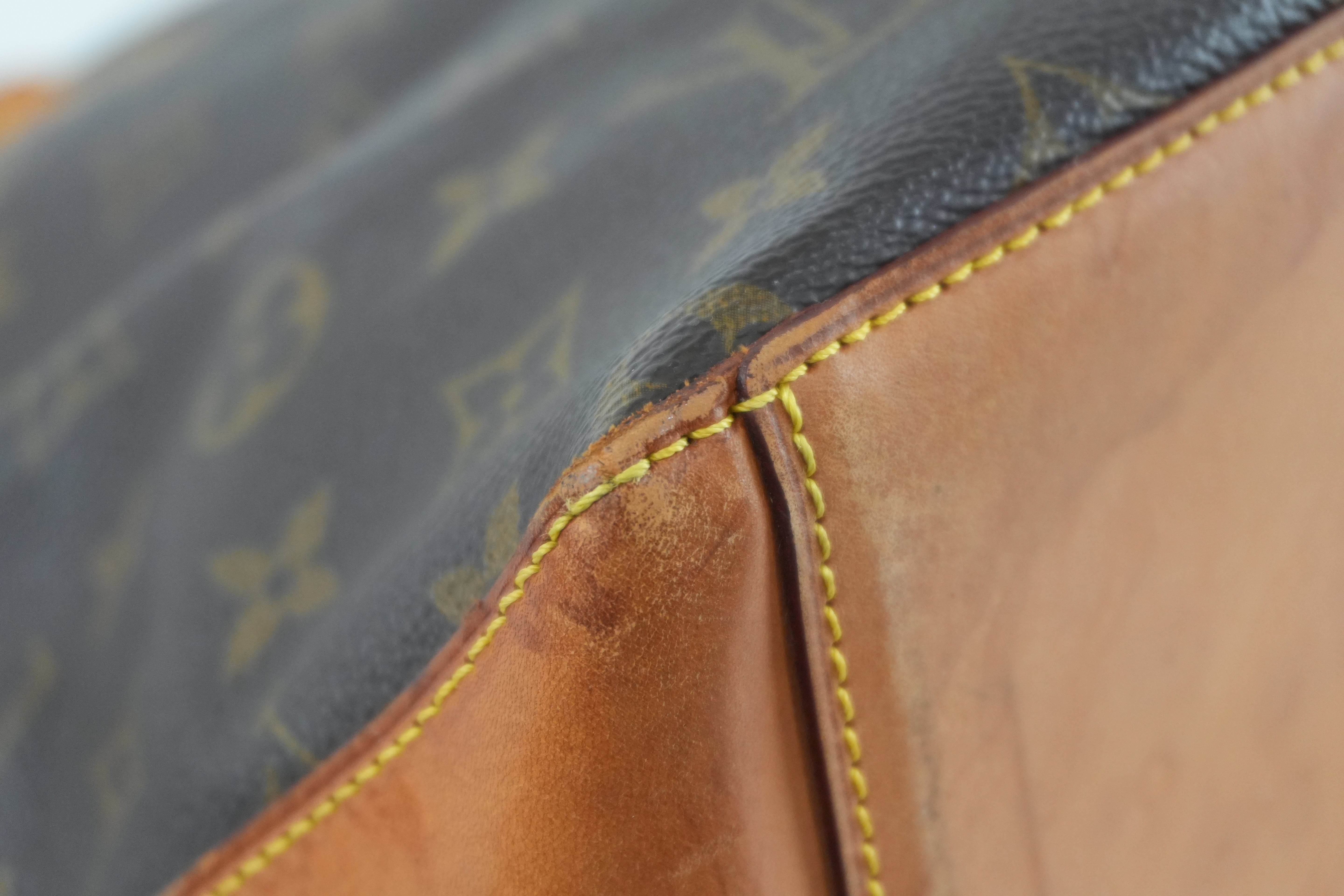 Louis Vuitton Monogram Cabas Mezzo Tote Bag Used