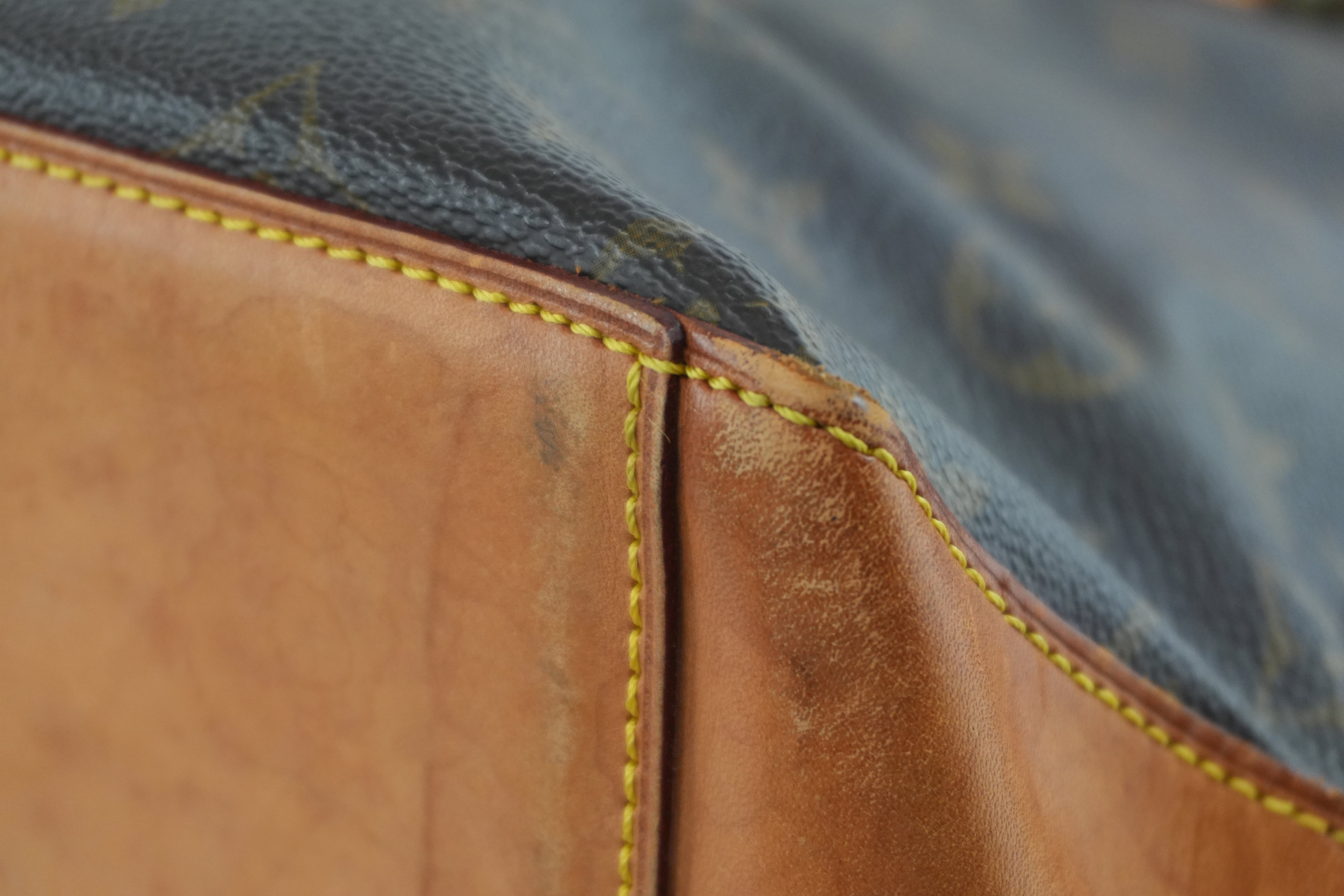 Louis Vuitton Monogram Cabas Mezzo Tote Bag Used