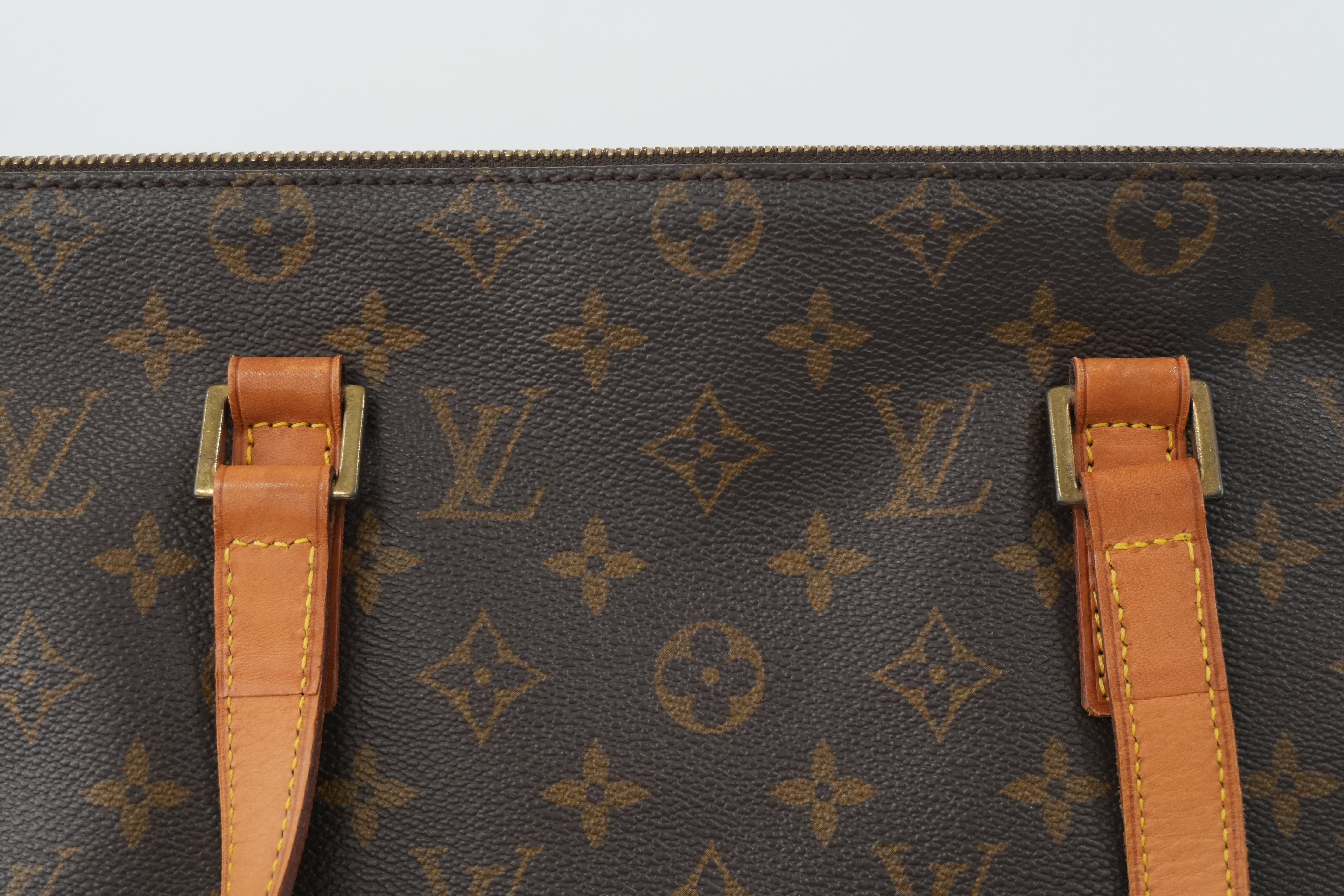 Louis Vuitton Monogram Cabas Mezzo Tote Bag Used