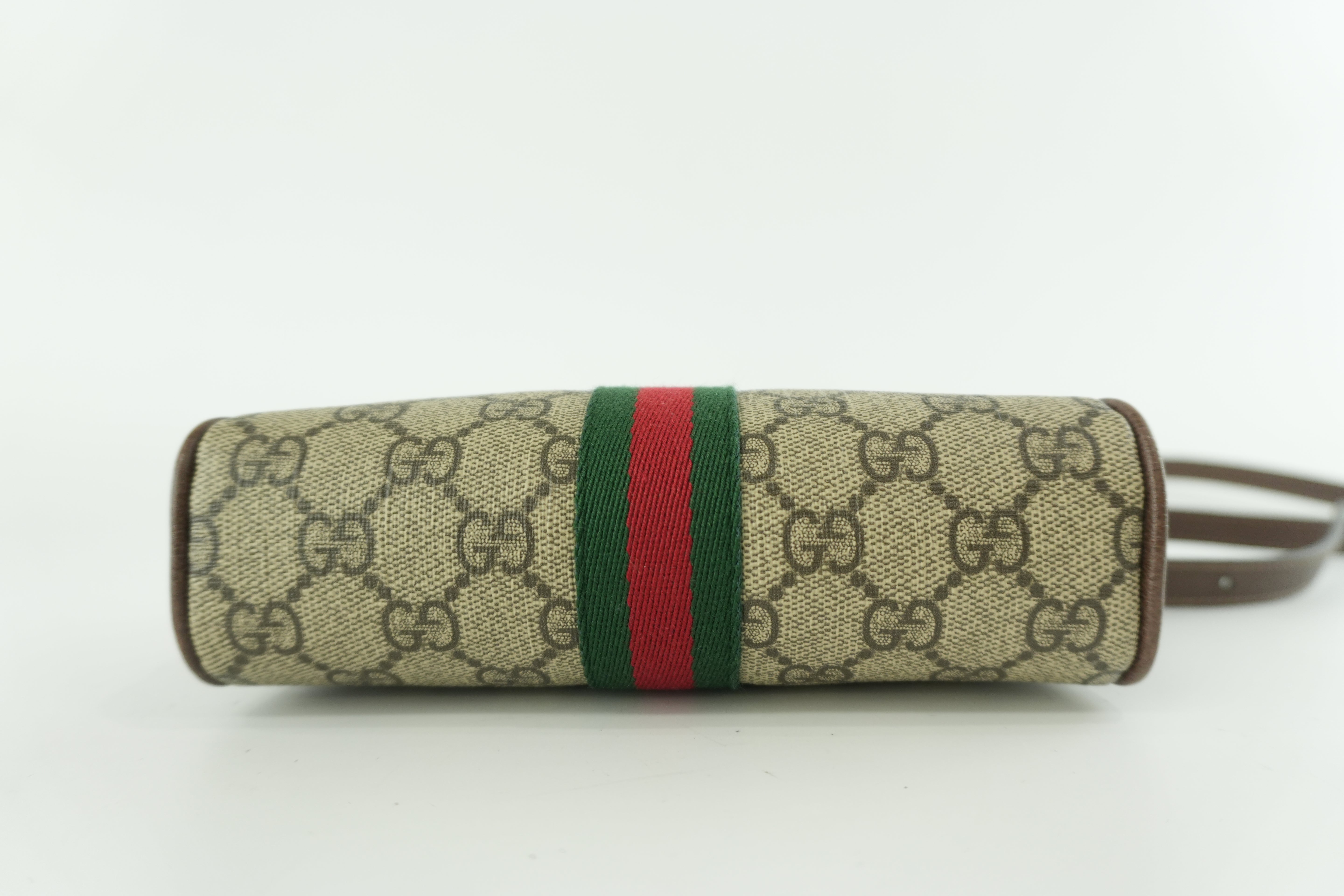 Gucci Canvas Ophidia Mini Shoulder Bag Used