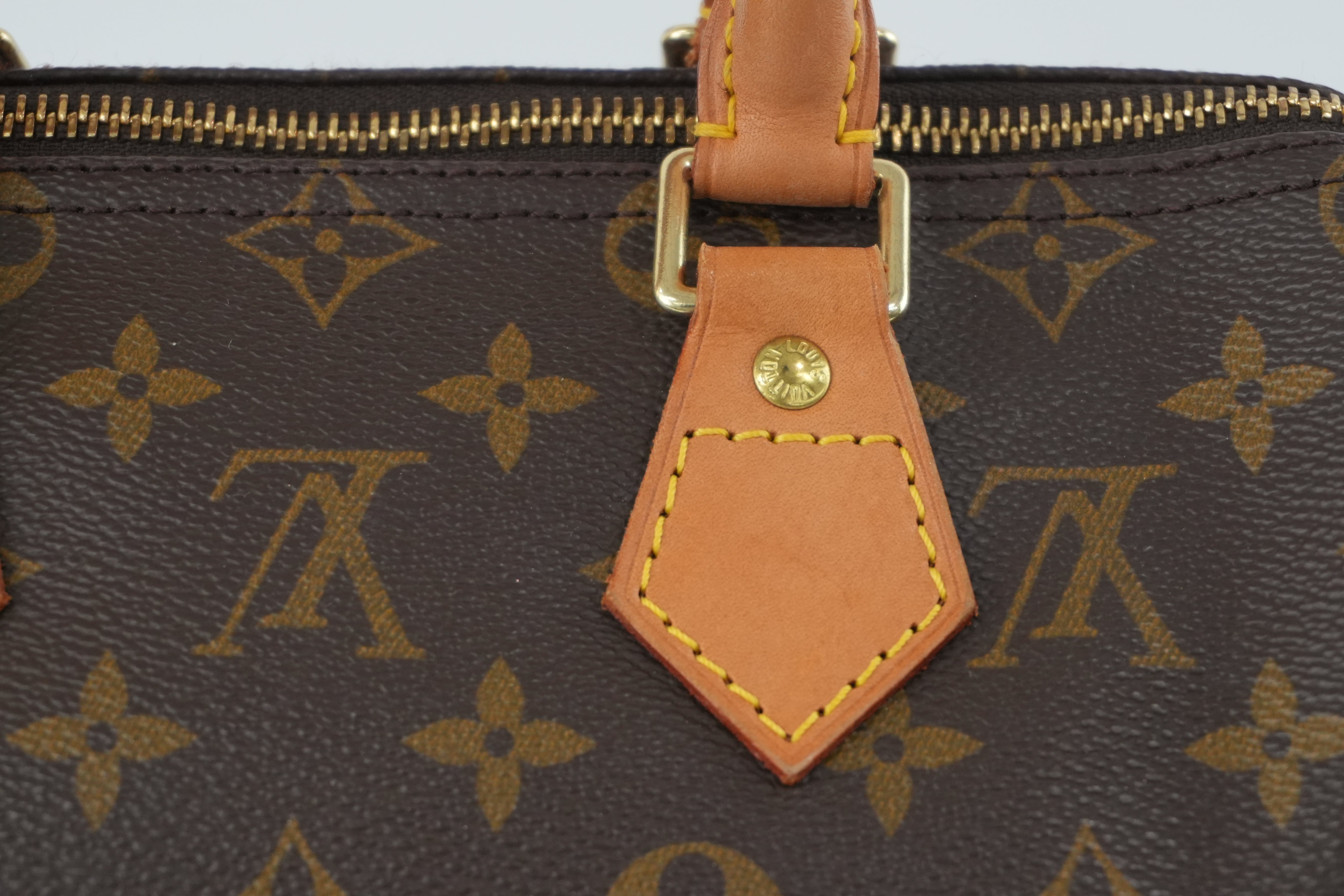 Pre-owned Louis Vuitton Monogram Speedy 25 Used