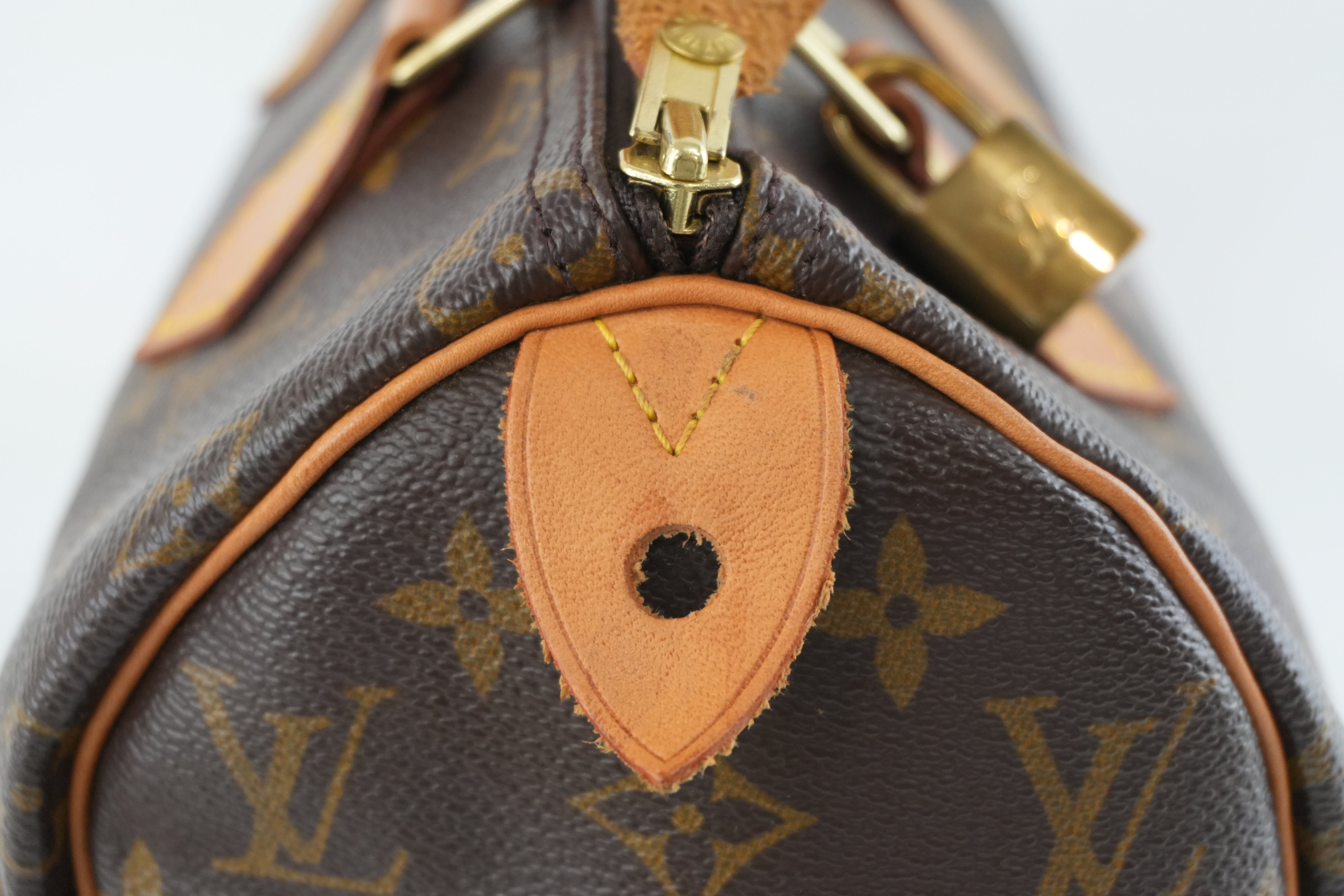 Pre-owned Louis Vuitton Monogram Speedy 25 Used