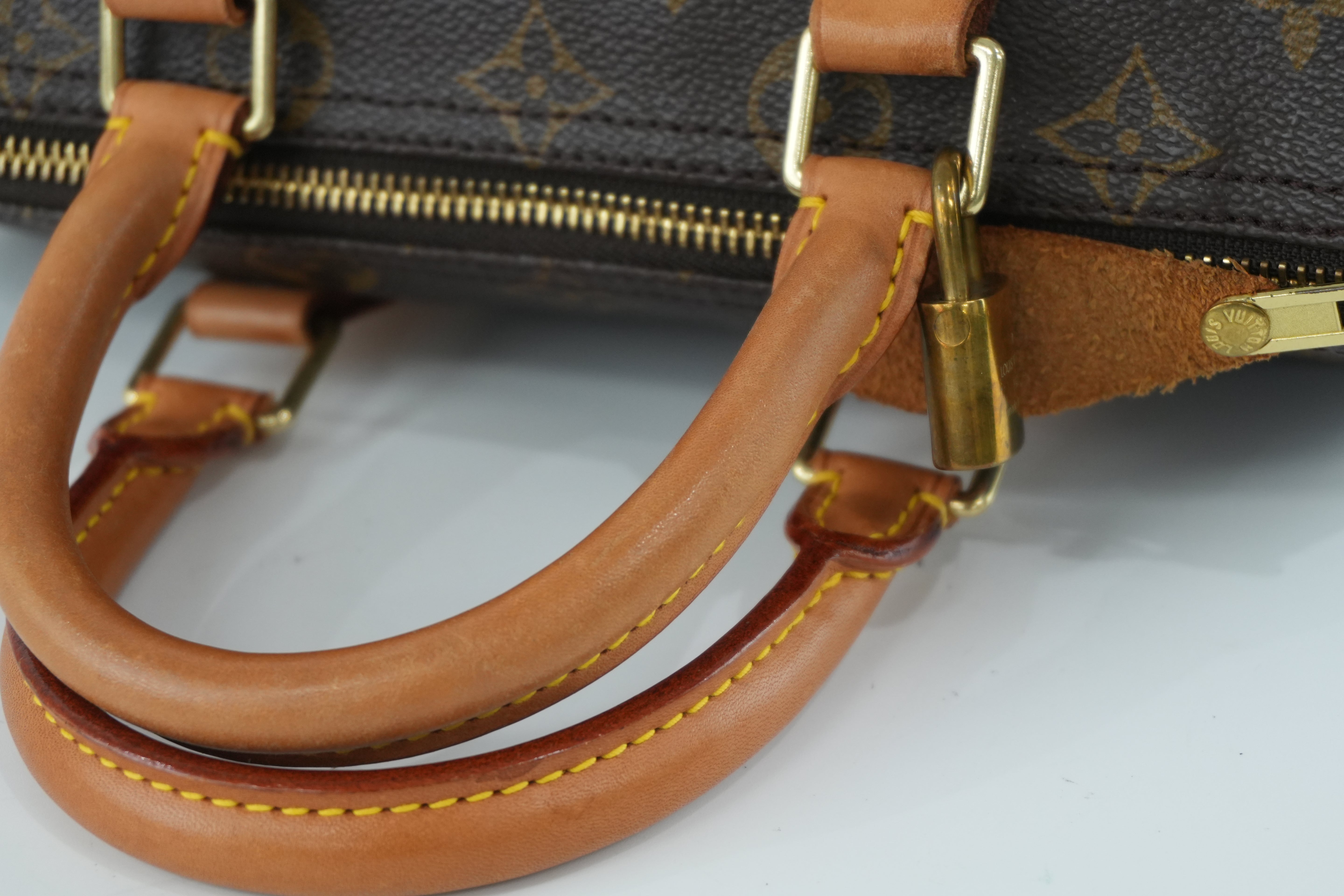 Pre-owned Louis Vuitton Monogram Speedy 25 Used