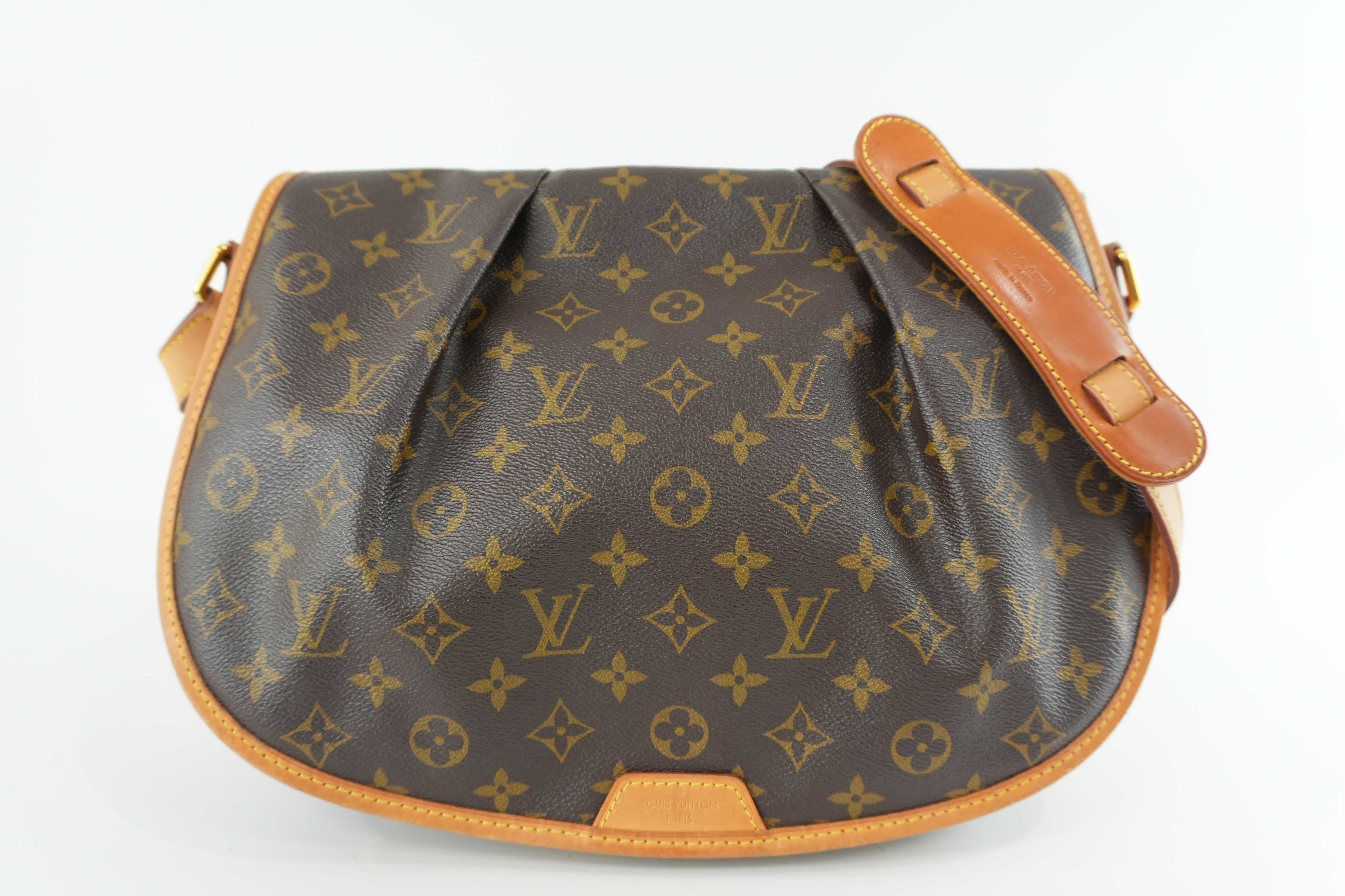 Louis Vuitton Monogram Menilmontant MM Shoulder Bag Used