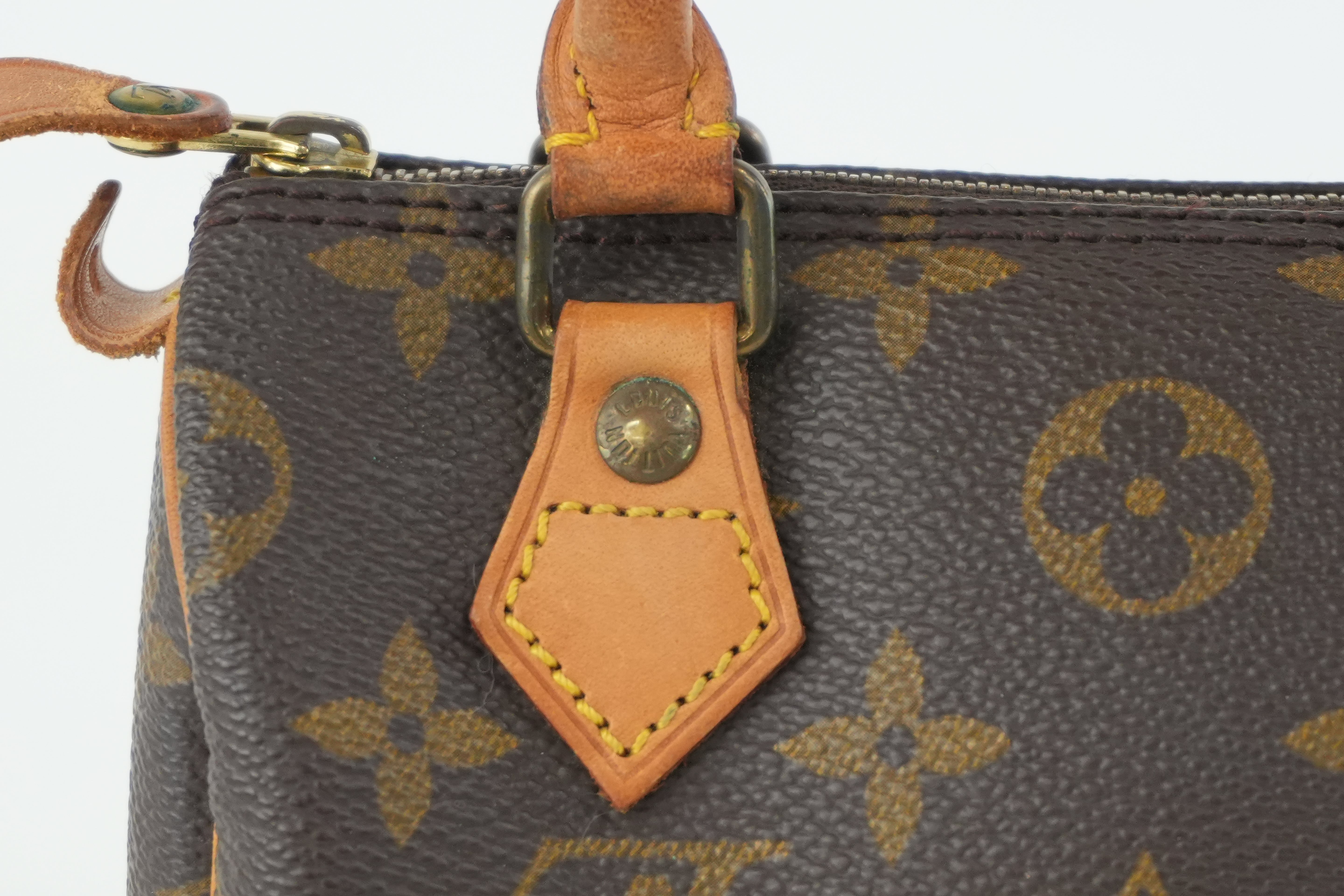 Louis Vuitton Monogram Mini Speedy Handbag Used