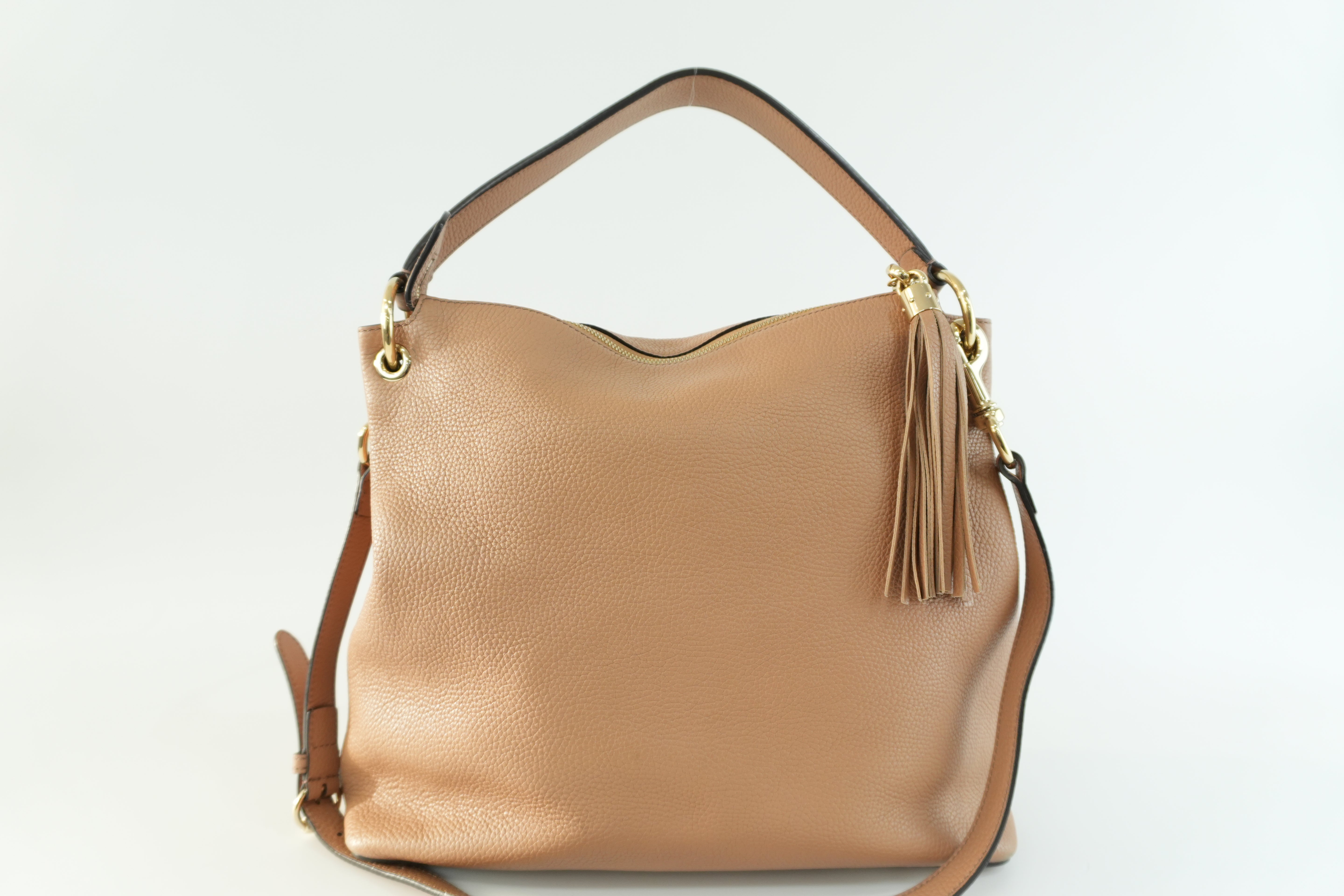 Gucci Soho Interlocking Two Way Shoulder Bag Beige Used