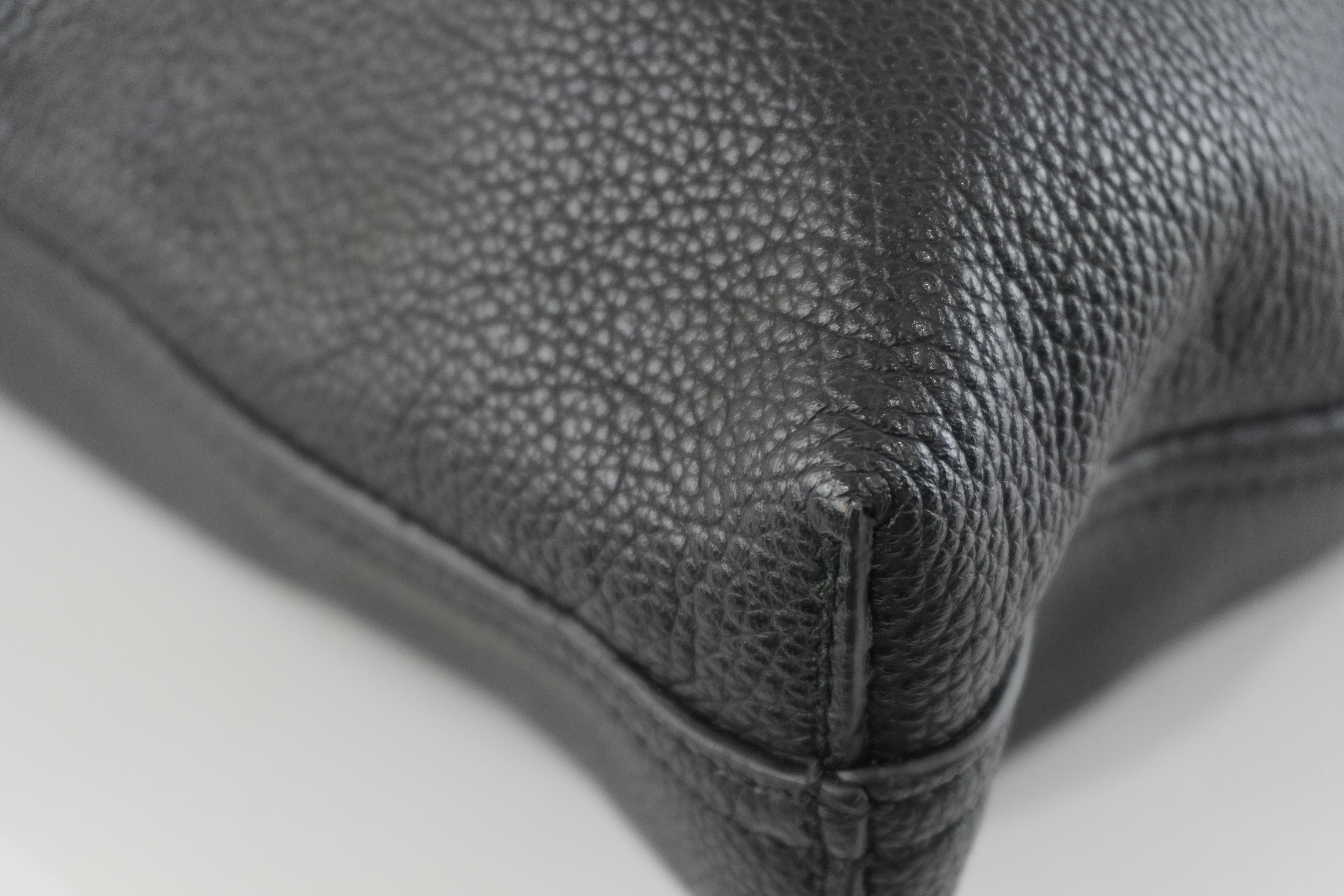 Gucci Canvas Tote Bag Black Used