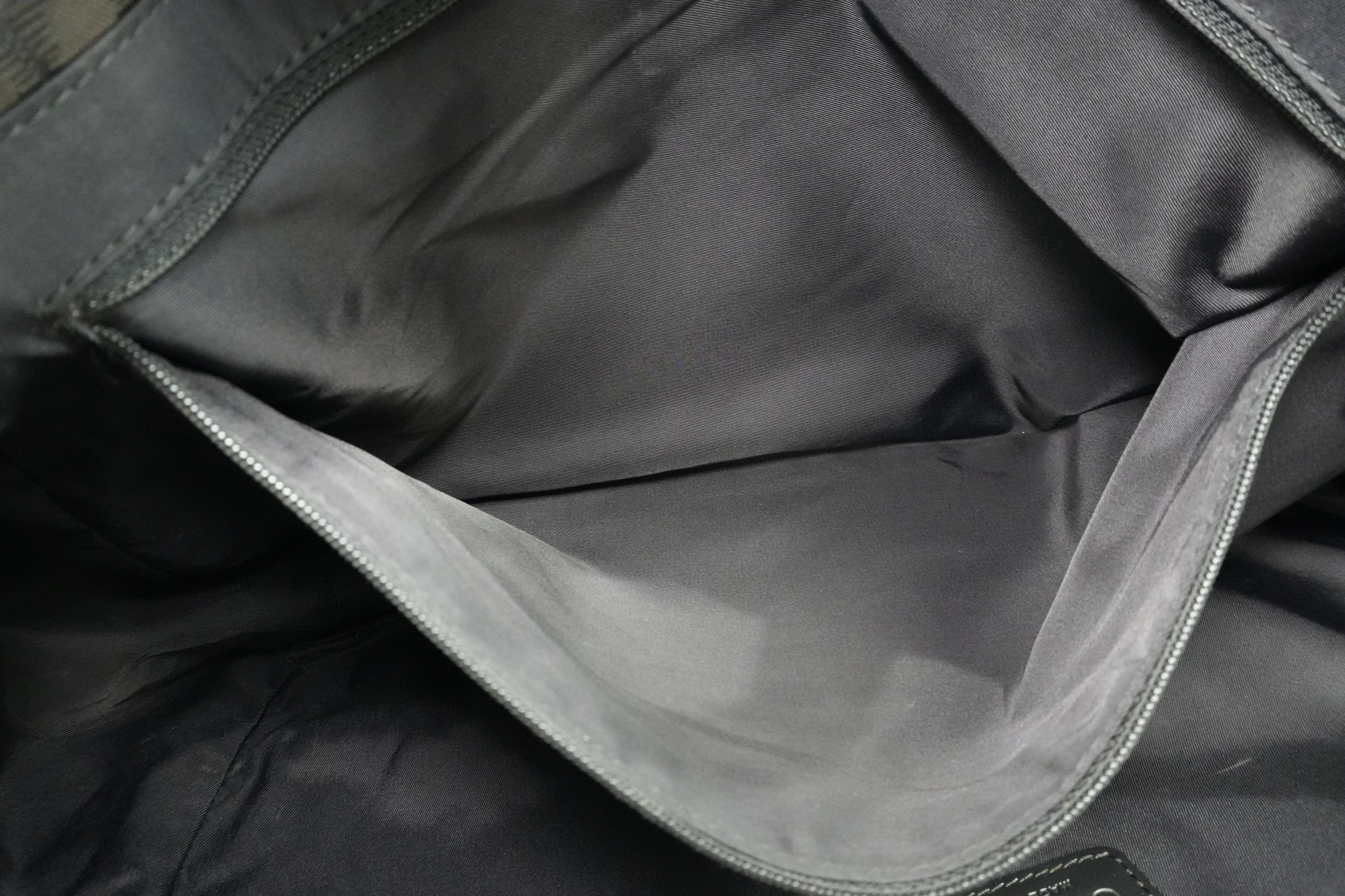 Chanel New Travel Line Tote Bag Black Used