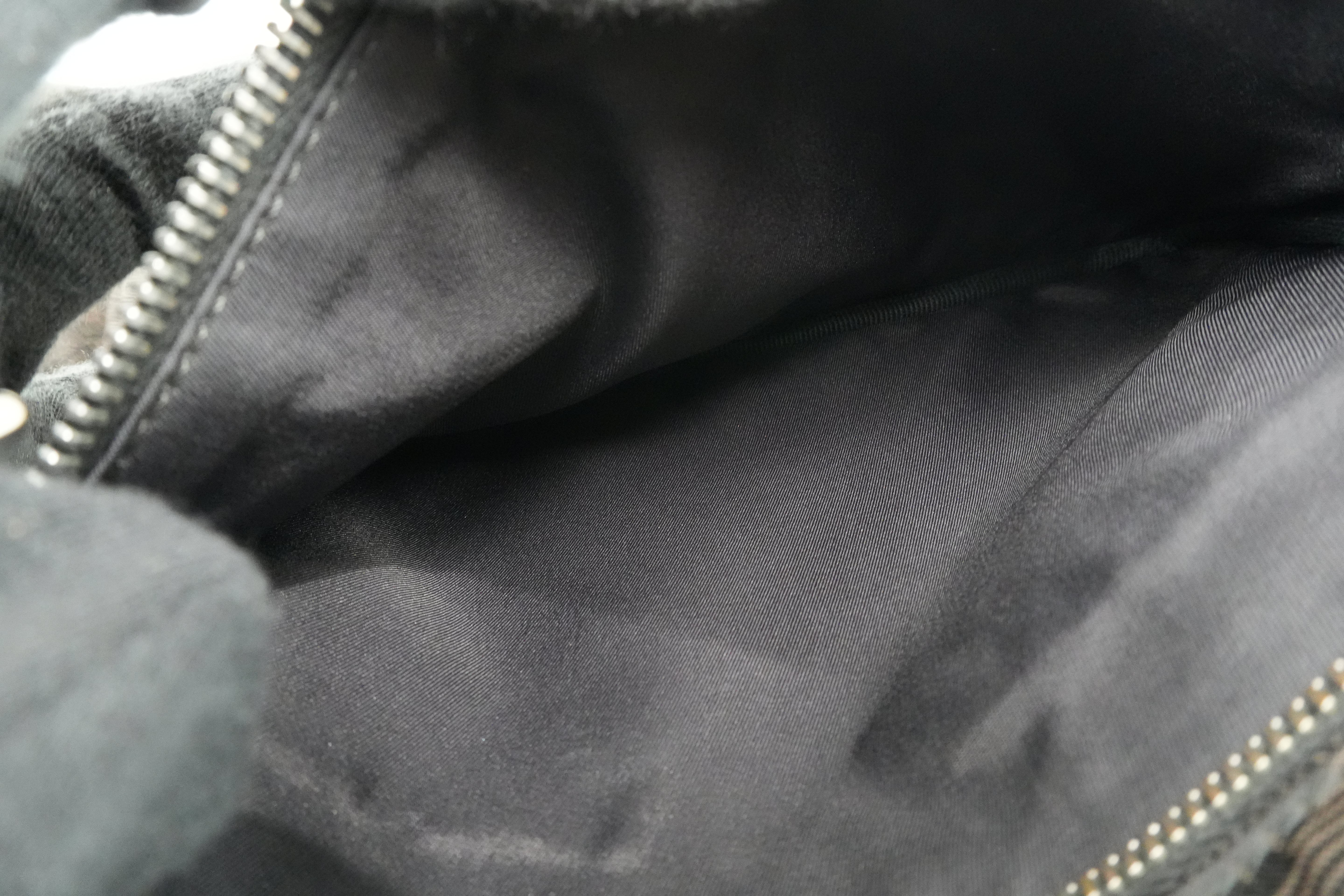 Chanel New Travel Line Tote Bag Black Used