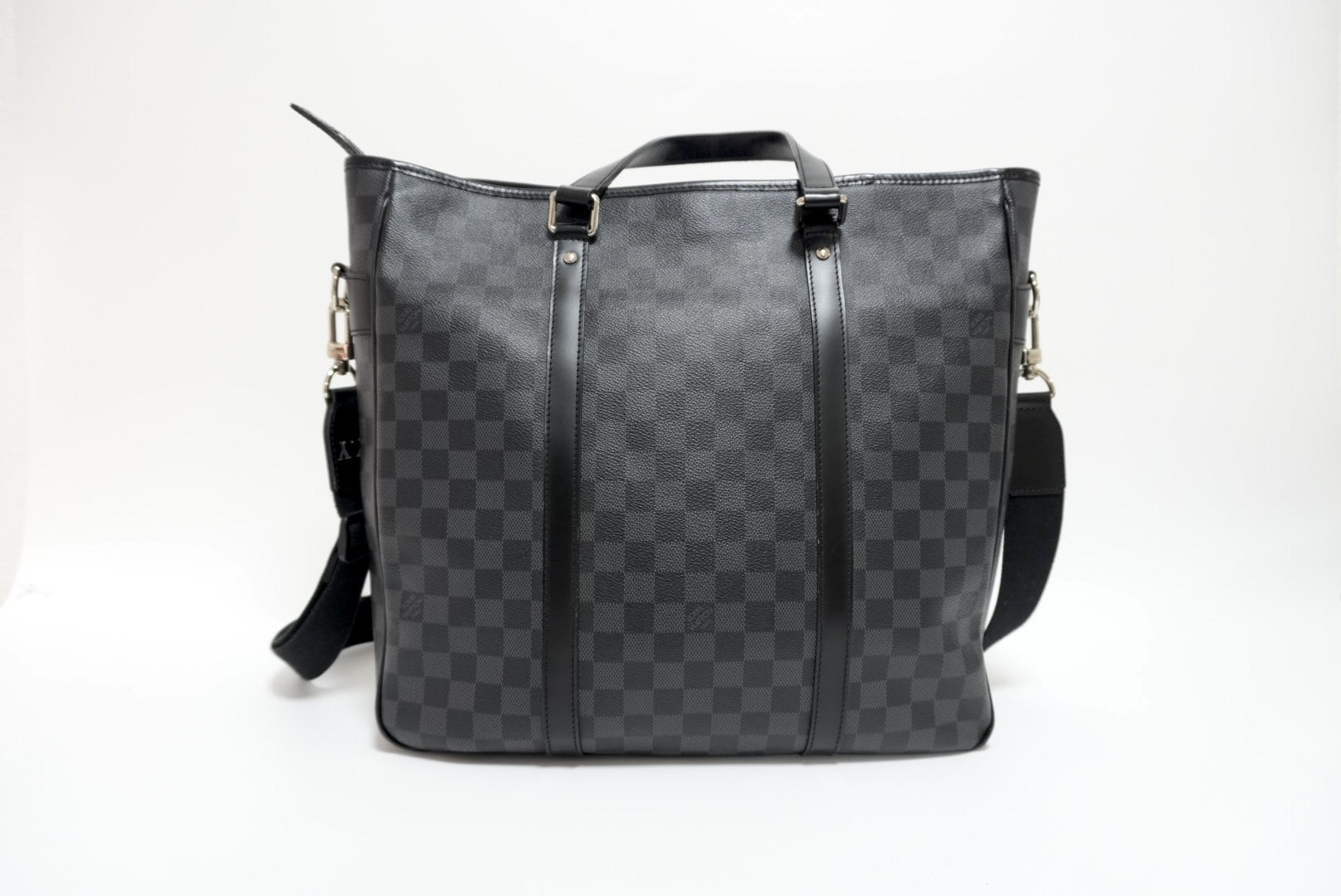 Louis Vuitton Damier Graphite Tadao Two Way Tote Bag Used