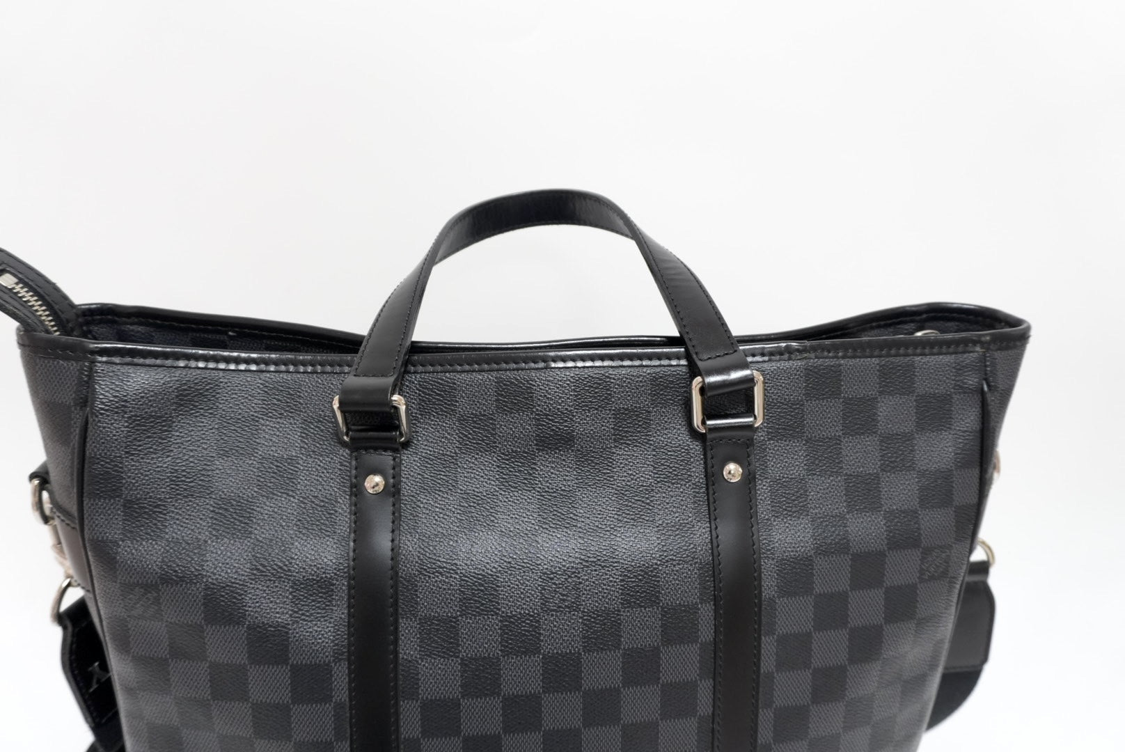 Louis Vuitton Damier Graphite Tadao Two Way Tote Bag Used