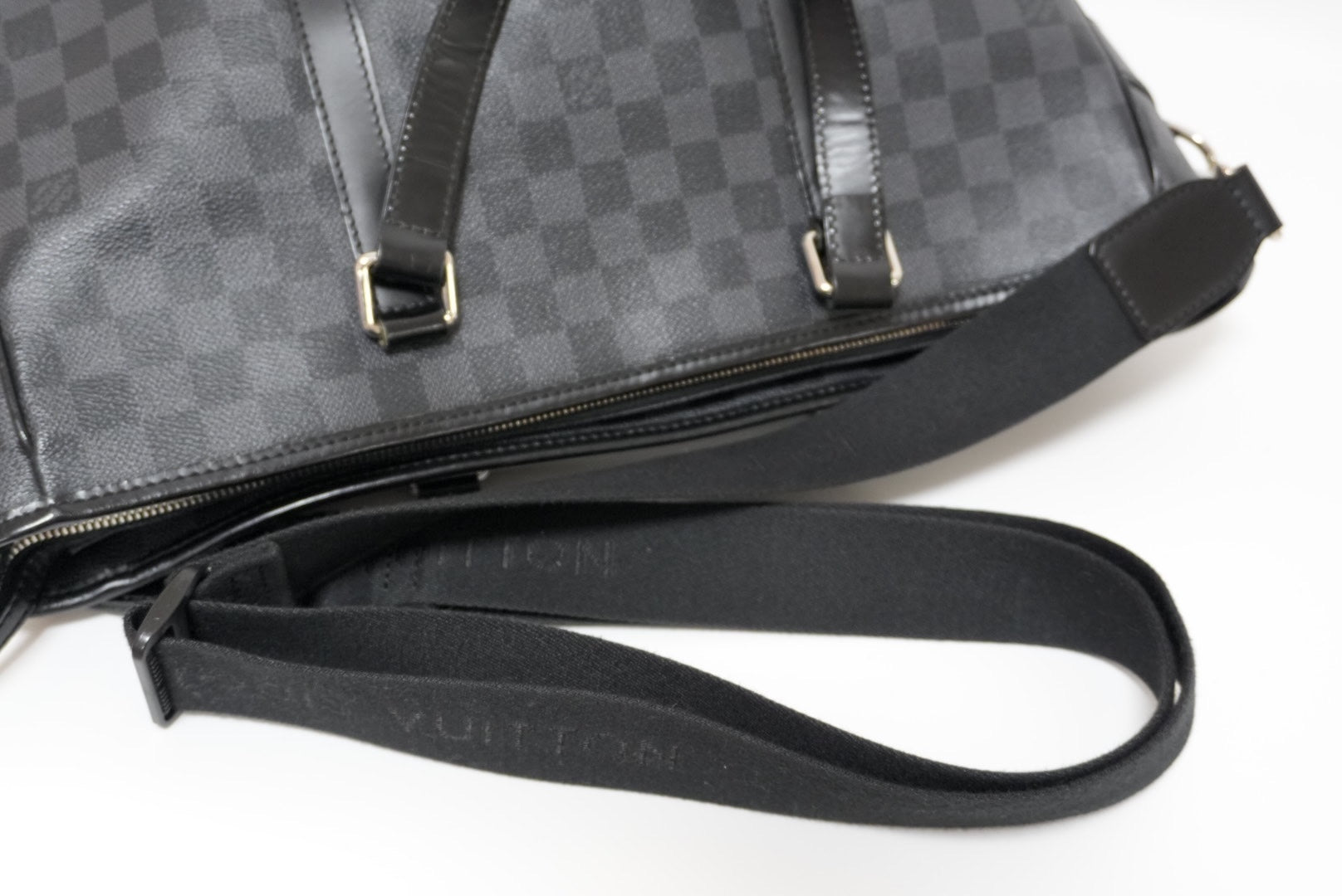 Louis Vuitton Damier Graphite Tadao Two Way Tote Bag Used