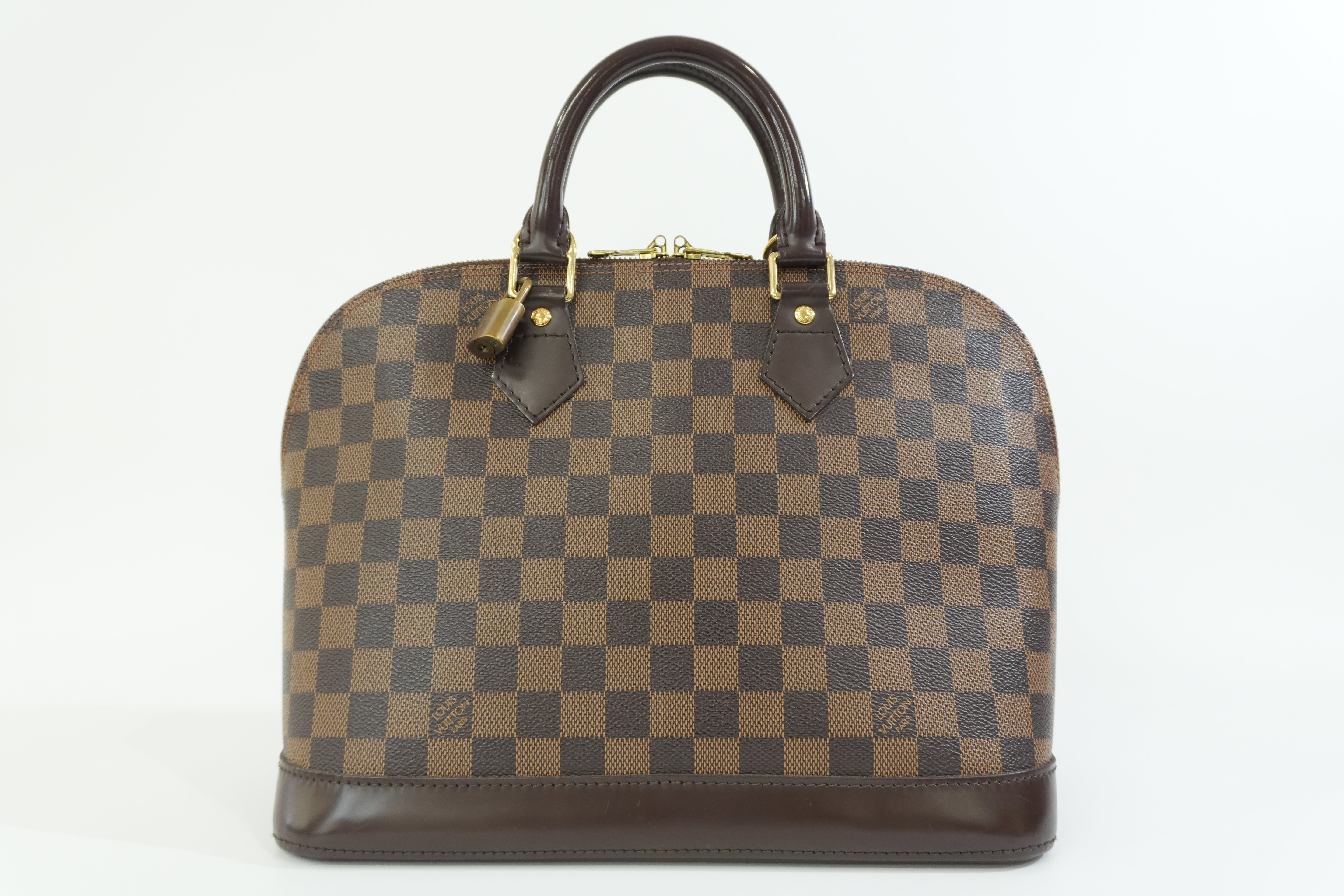 Pre-owned Louis Vuitton Damier Ebene Alma Handbag Used