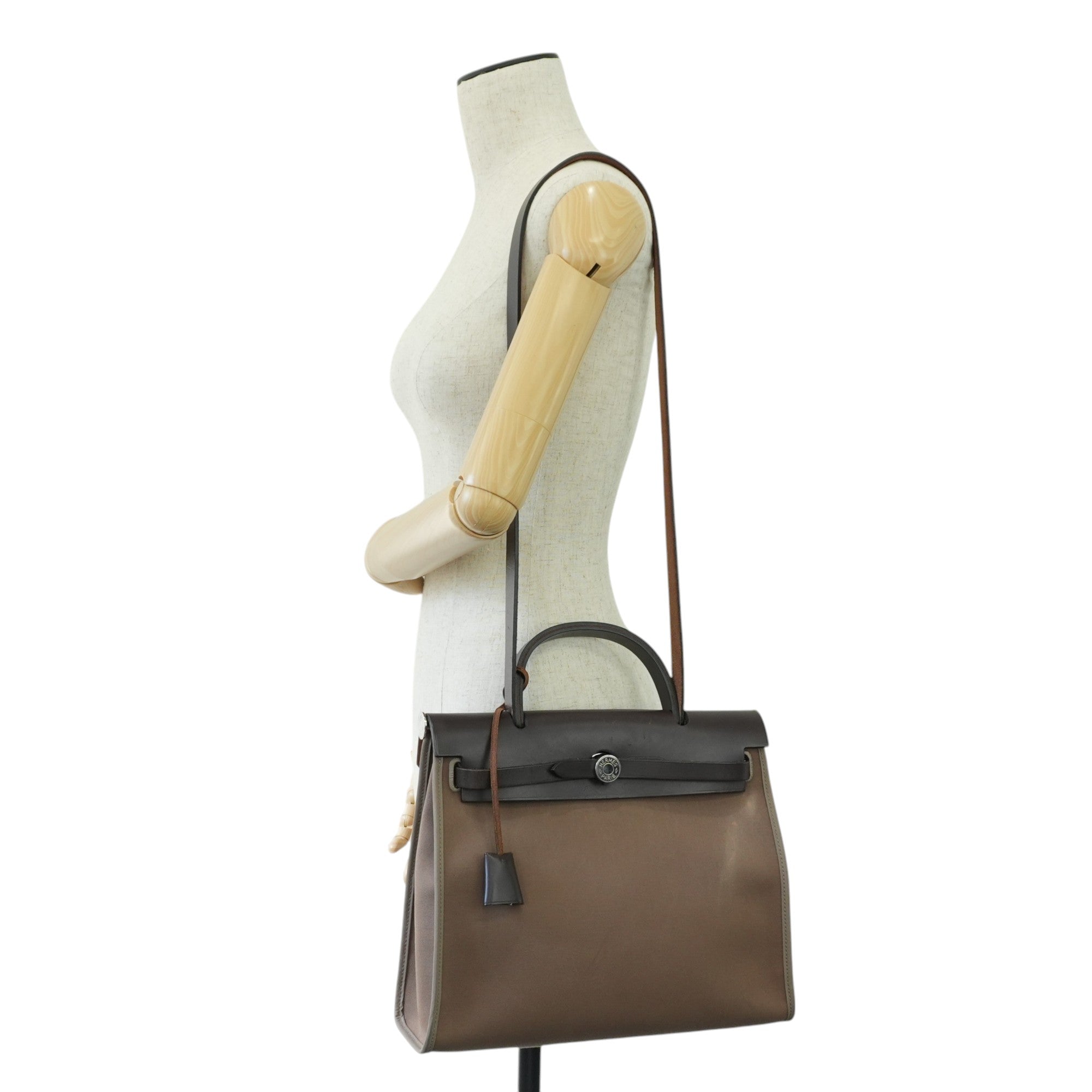 Hermes Herbag Herzip 31 Brown Used