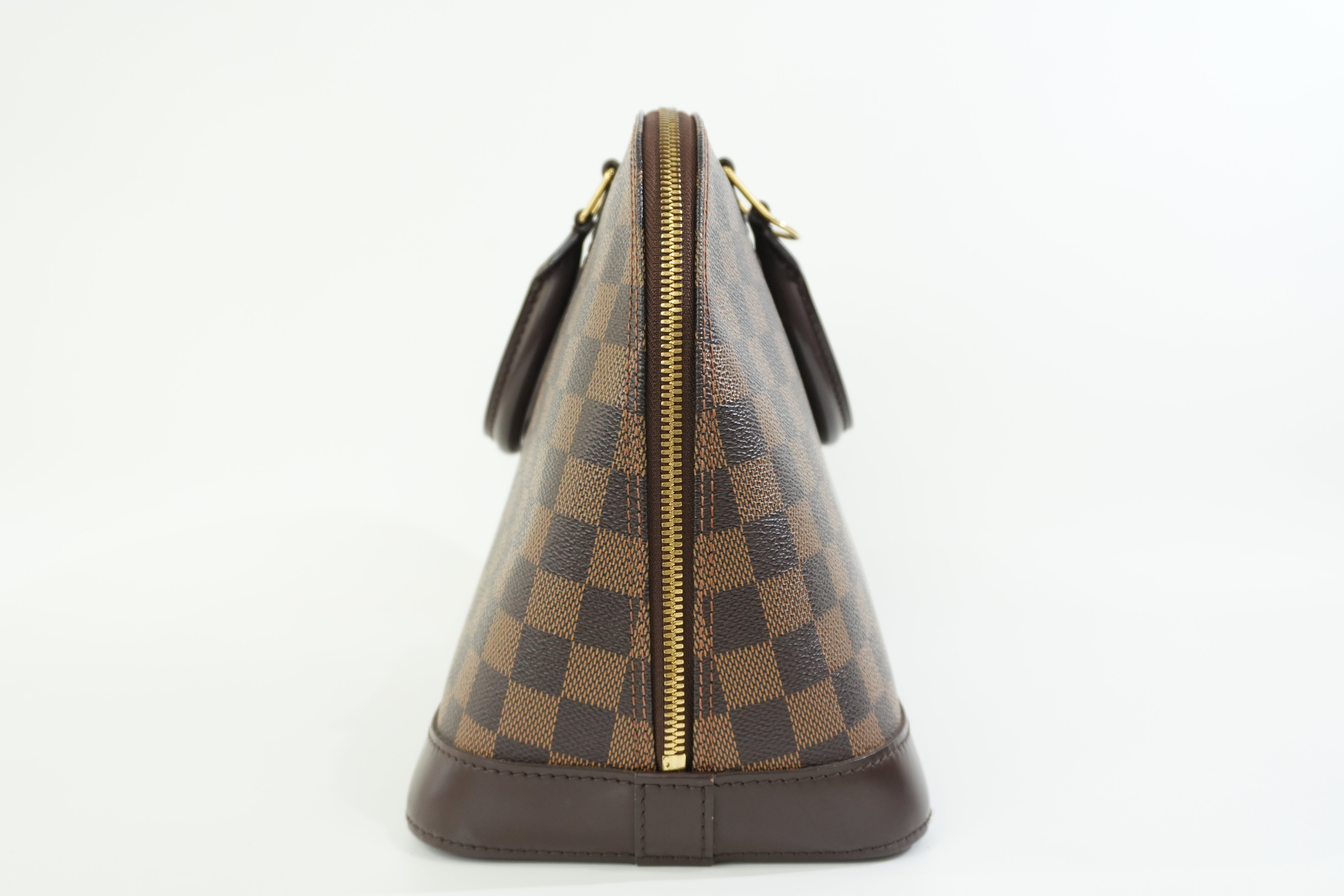 Pre-owned Louis Vuitton Damier Ebene Alma Handbag Used