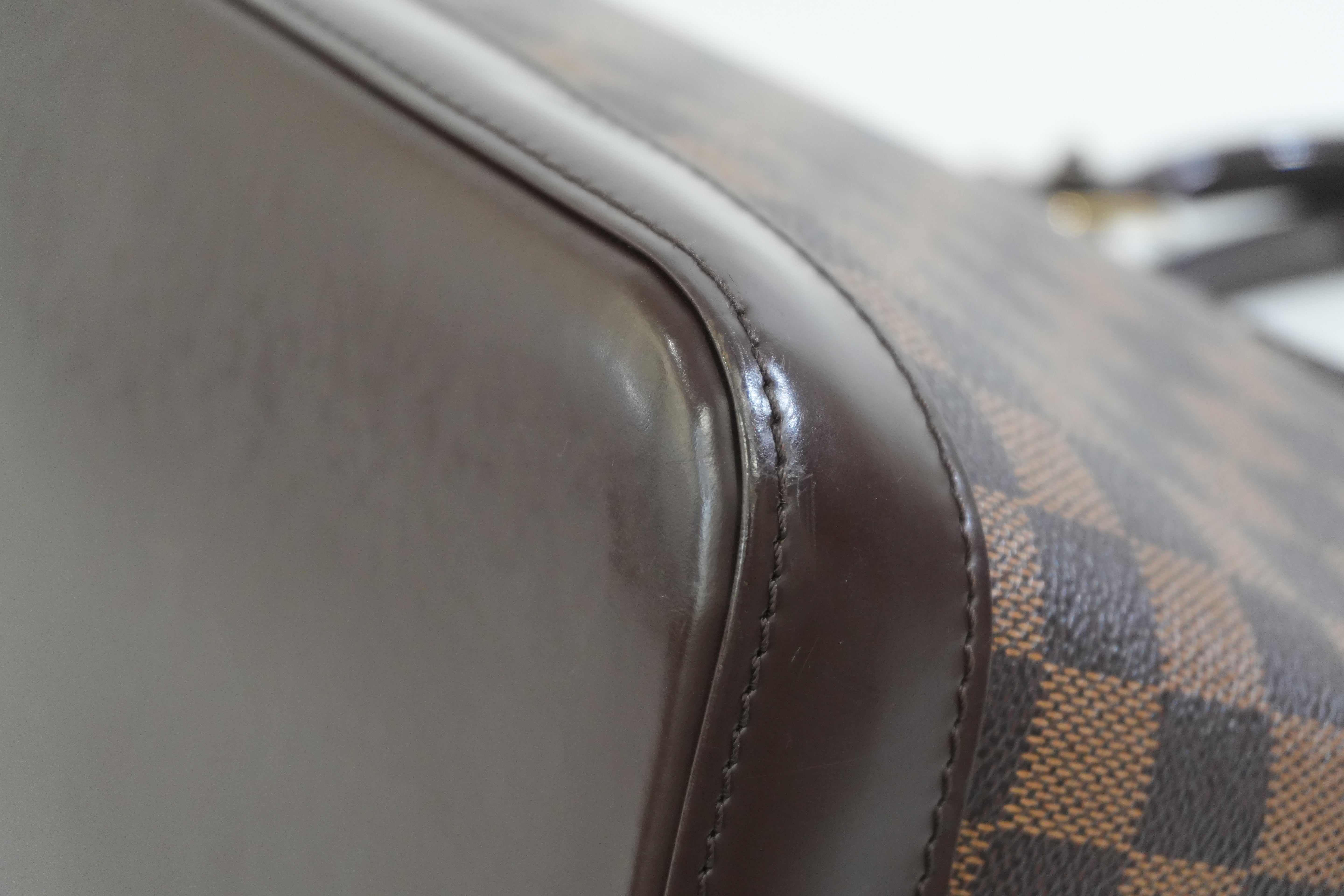 Pre-owned Louis Vuitton Damier Ebene Alma Handbag Used