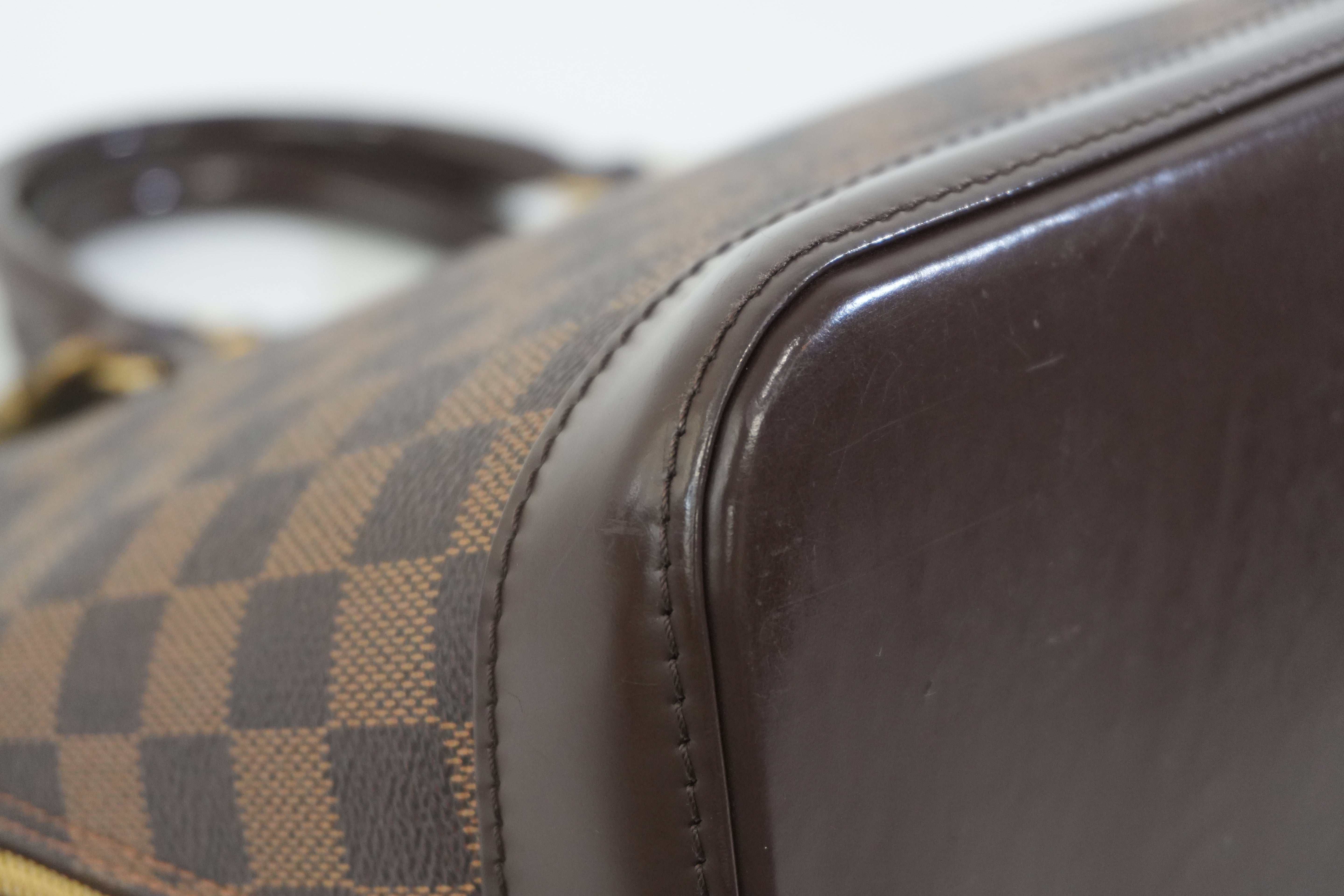 Pre-owned Louis Vuitton Damier Ebene Alma Handbag Used