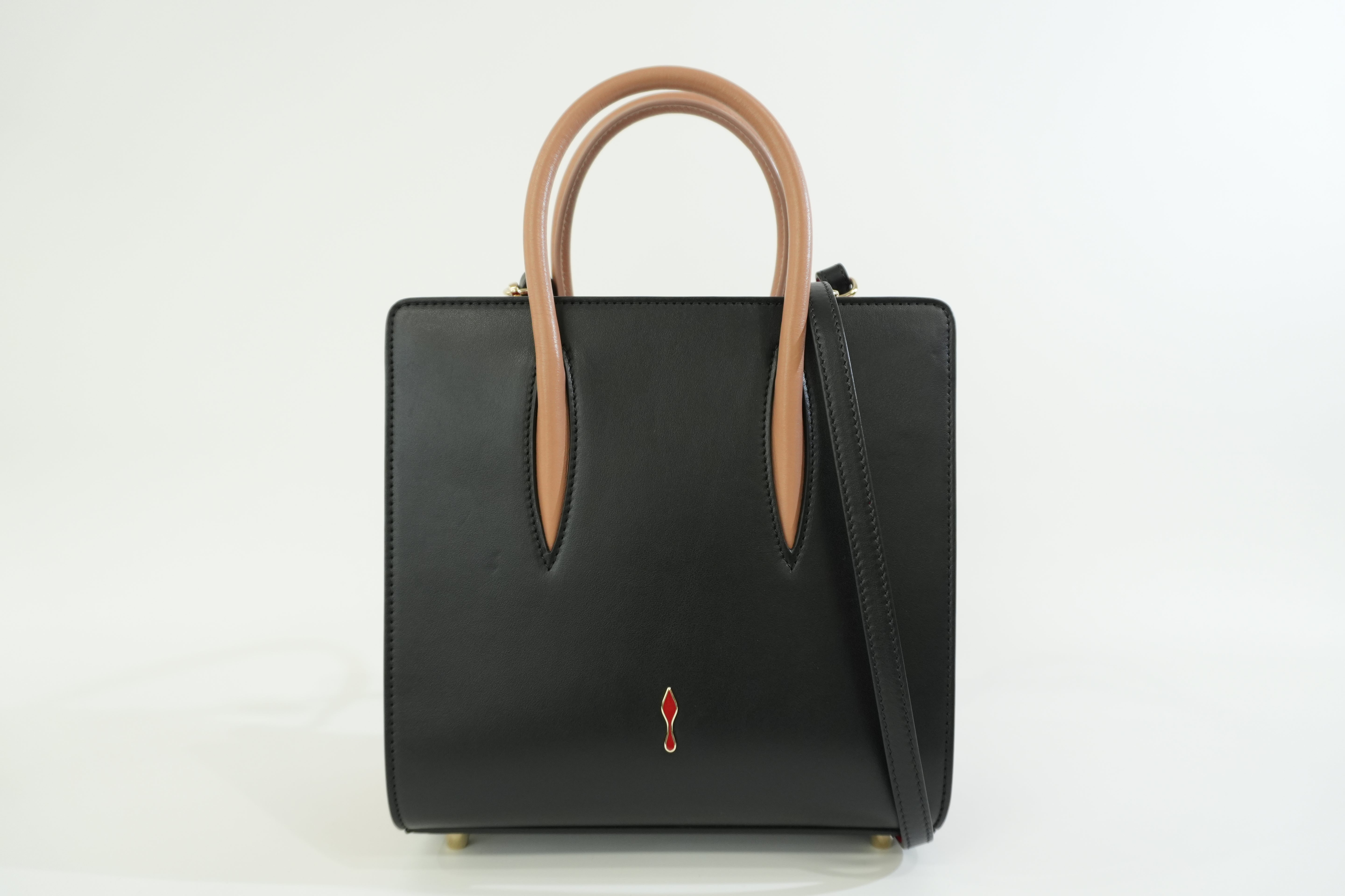 Christian Louboutin Two Way Paloma Mini Shoulder Bag Black Used