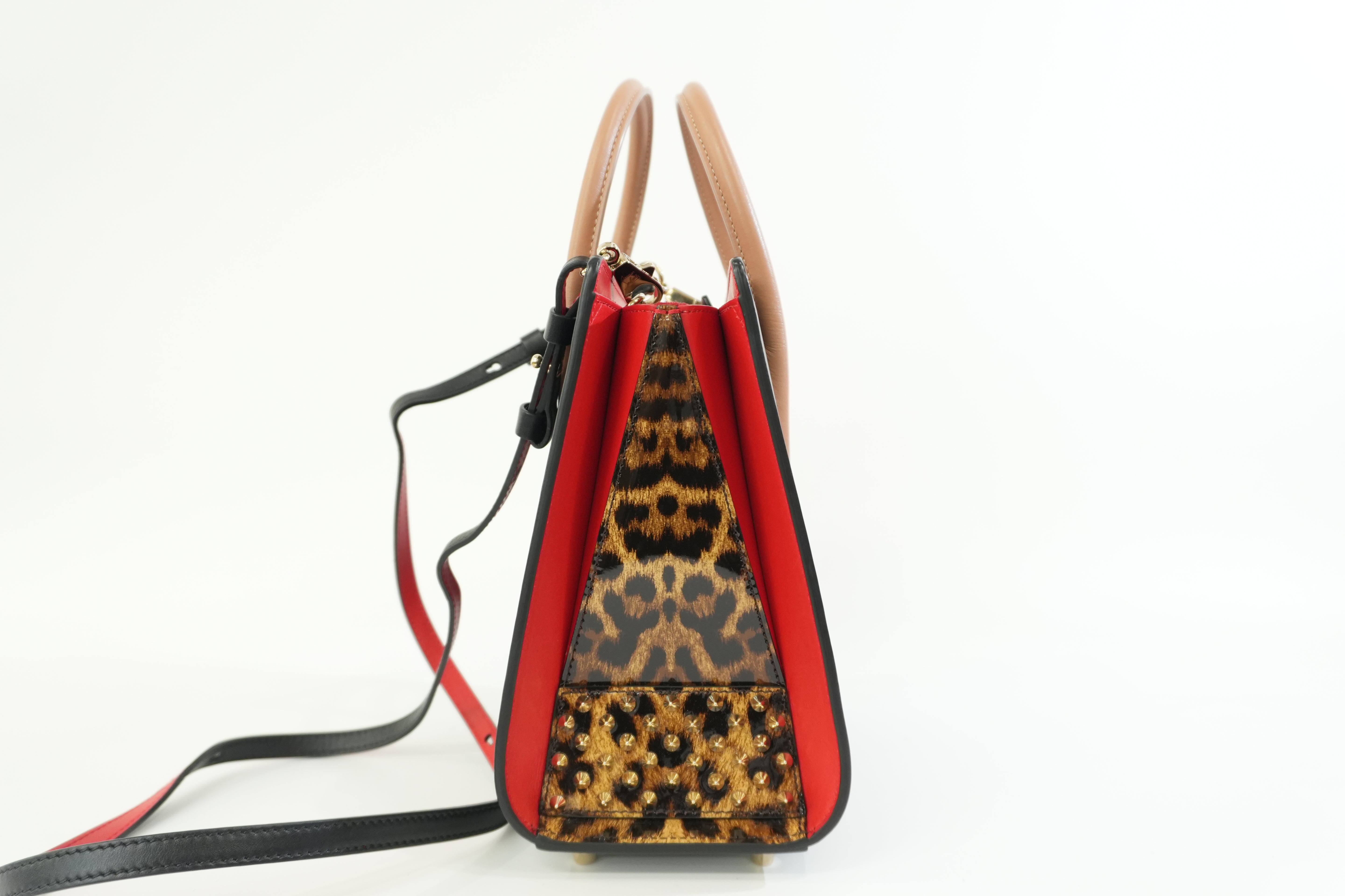 Christian Louboutin Two Way Paloma Mini Shoulder Bag Black Used