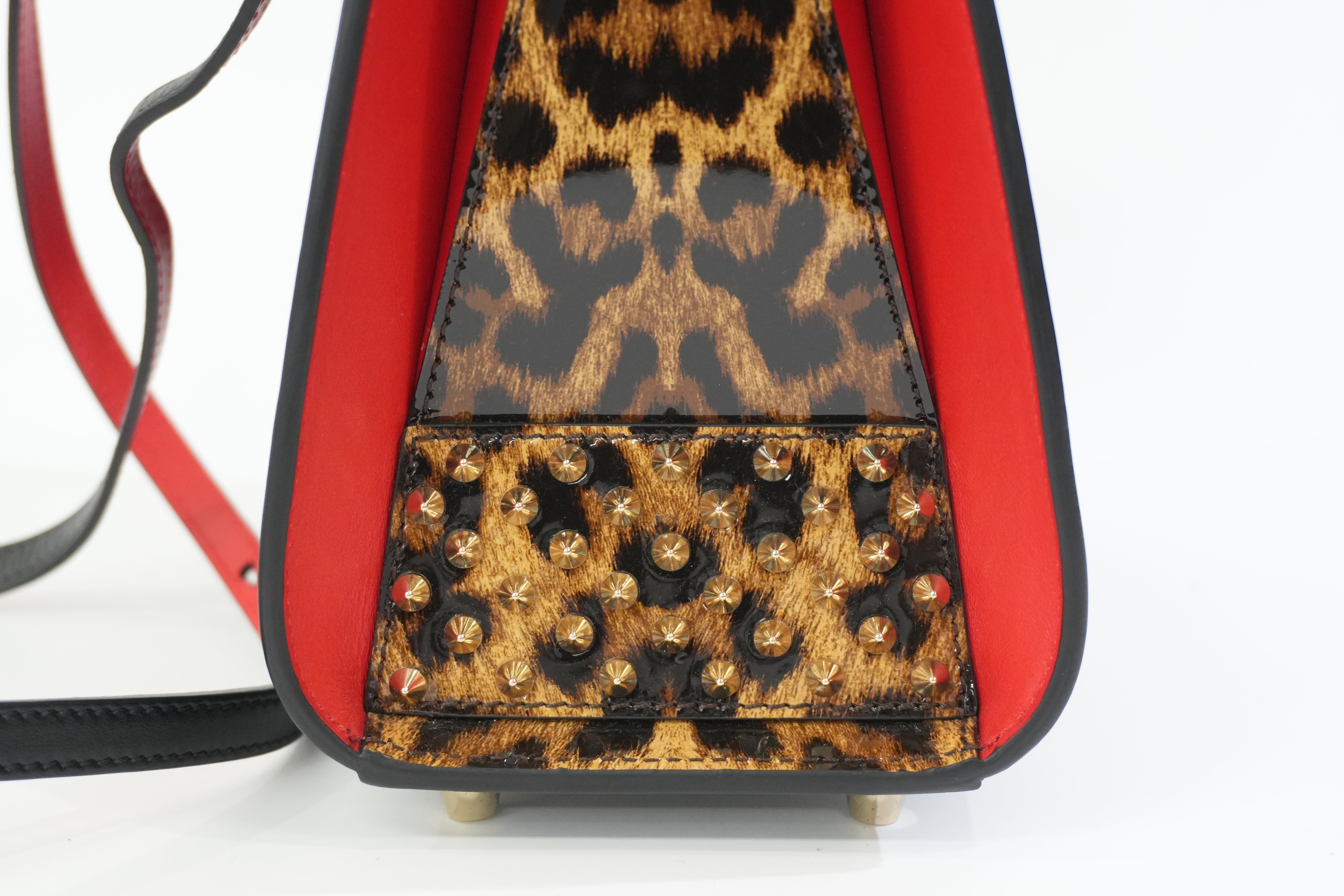 Christian Louboutin Two Way Paloma Mini Shoulder Bag Black Used
